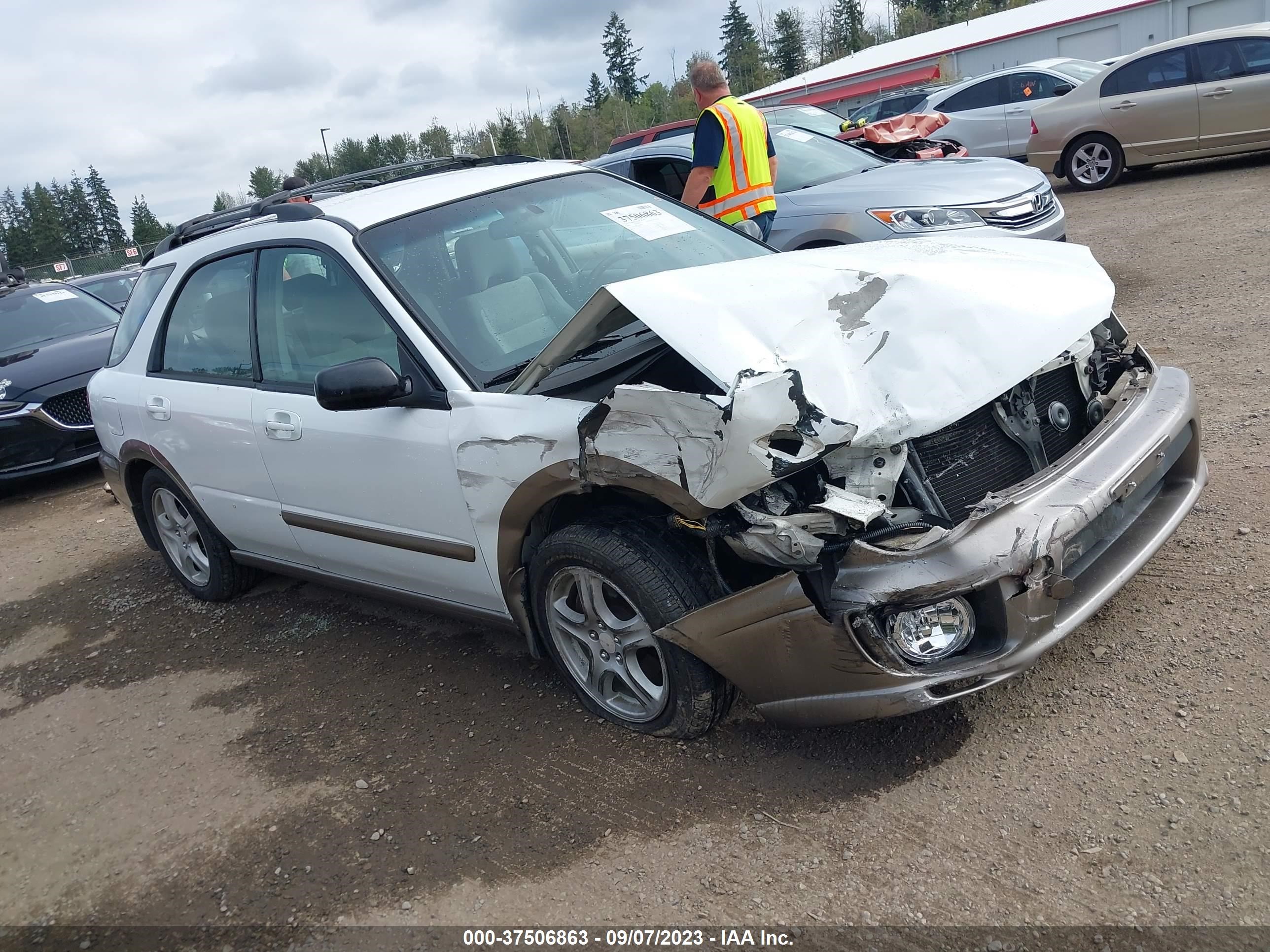 SUBARU IMPREZA 2002 jf1gg68512h800670