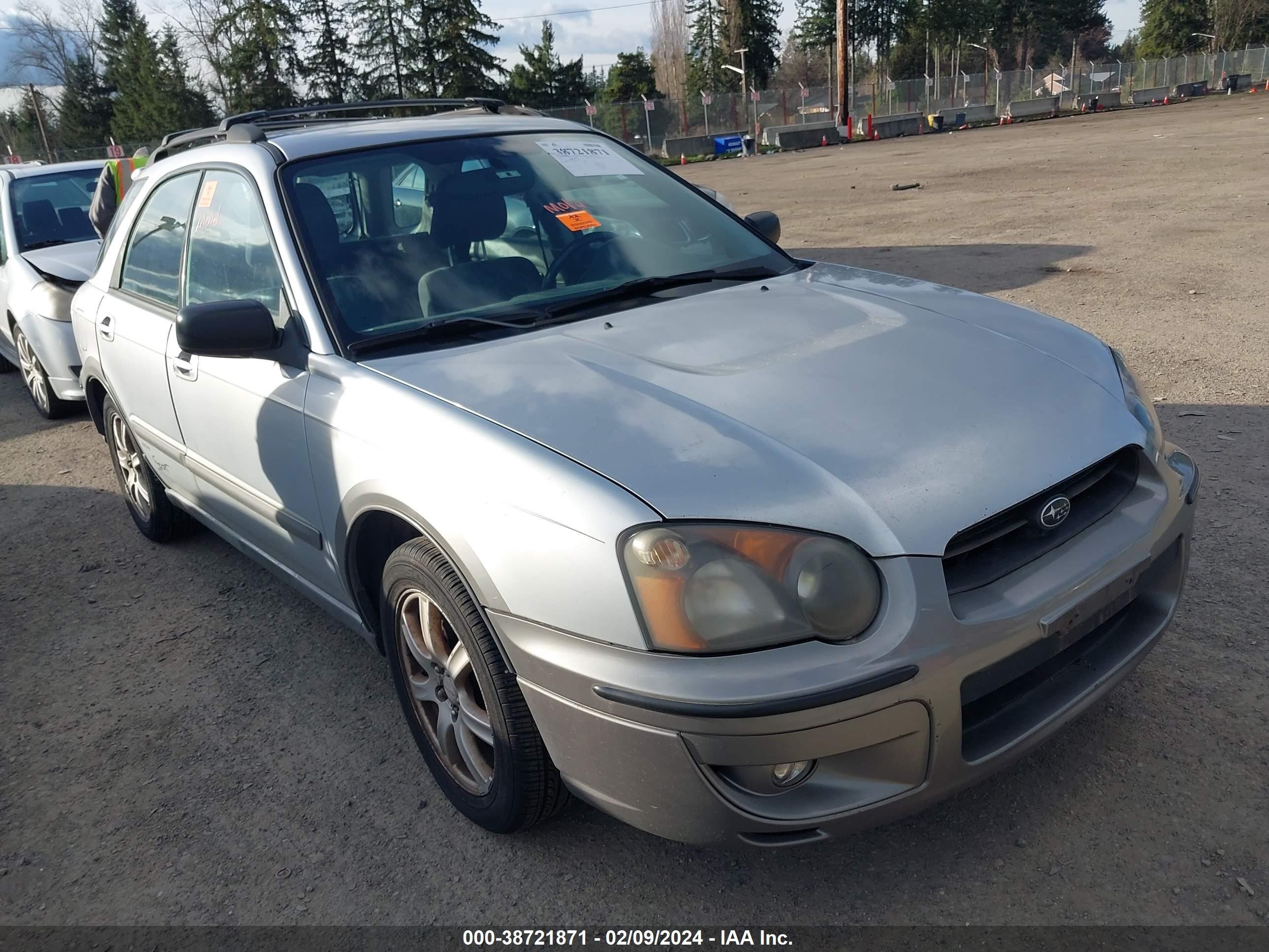 SUBARU IMPREZA 2005 jf1gg68515h815450