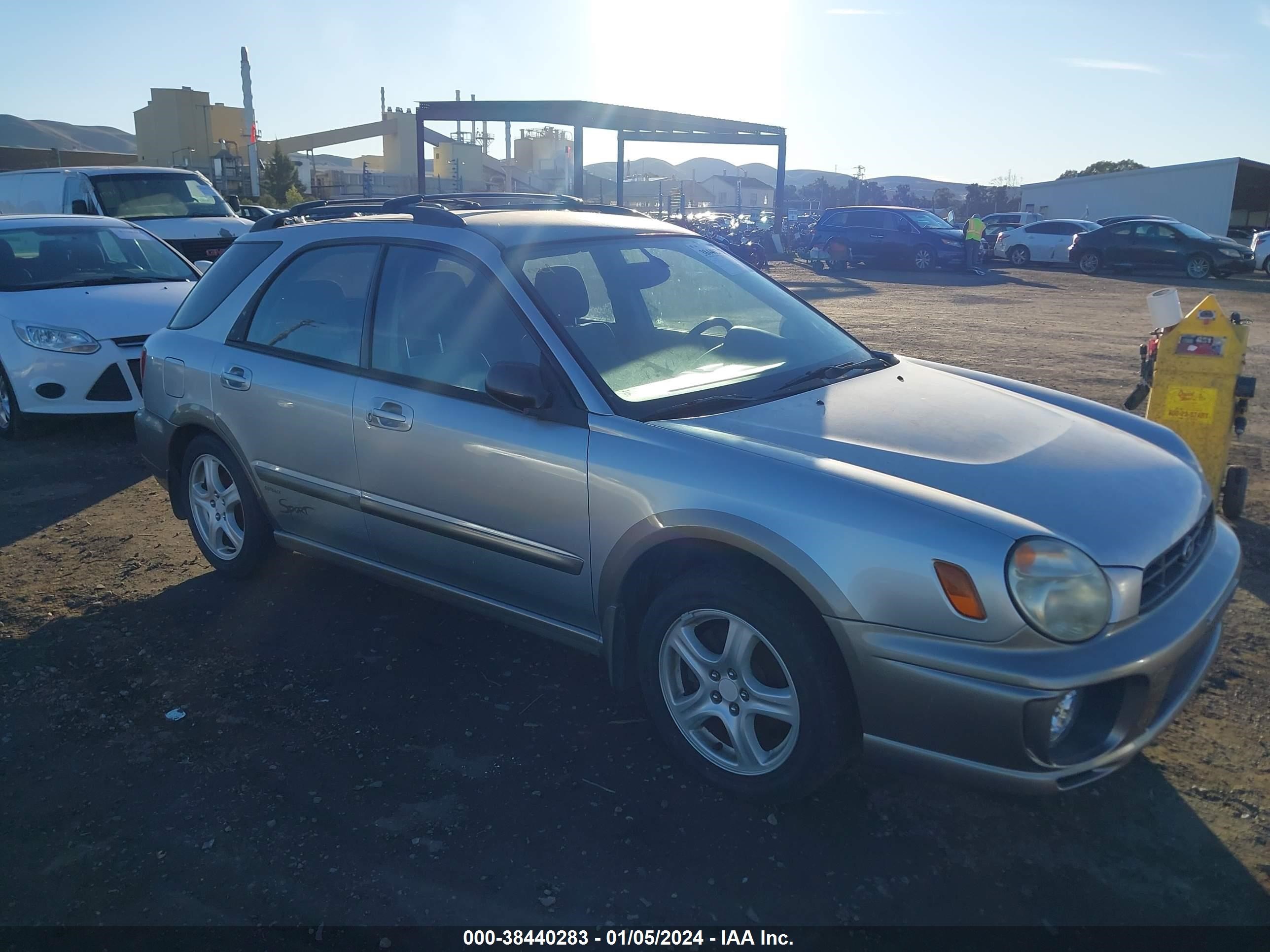 SUBARU IMPREZA 2003 jf1gg68523h801179