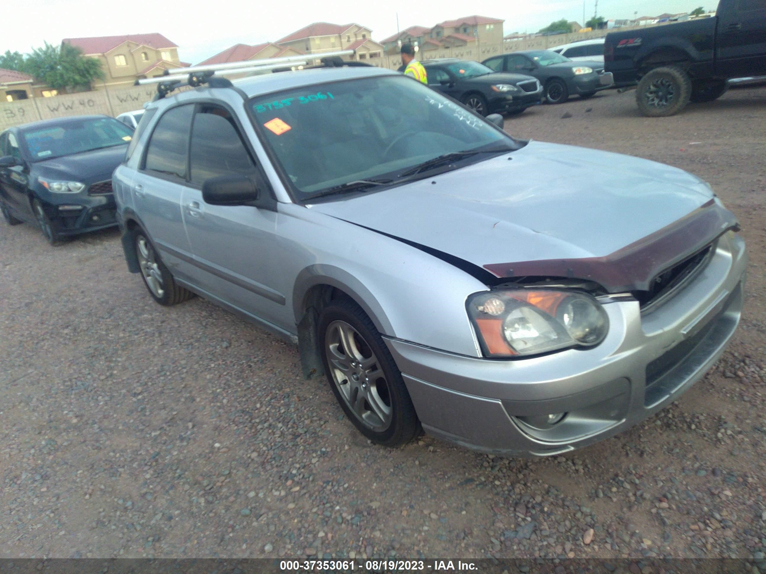 SUBARU IMPREZA 2005 jf1gg68535h805101