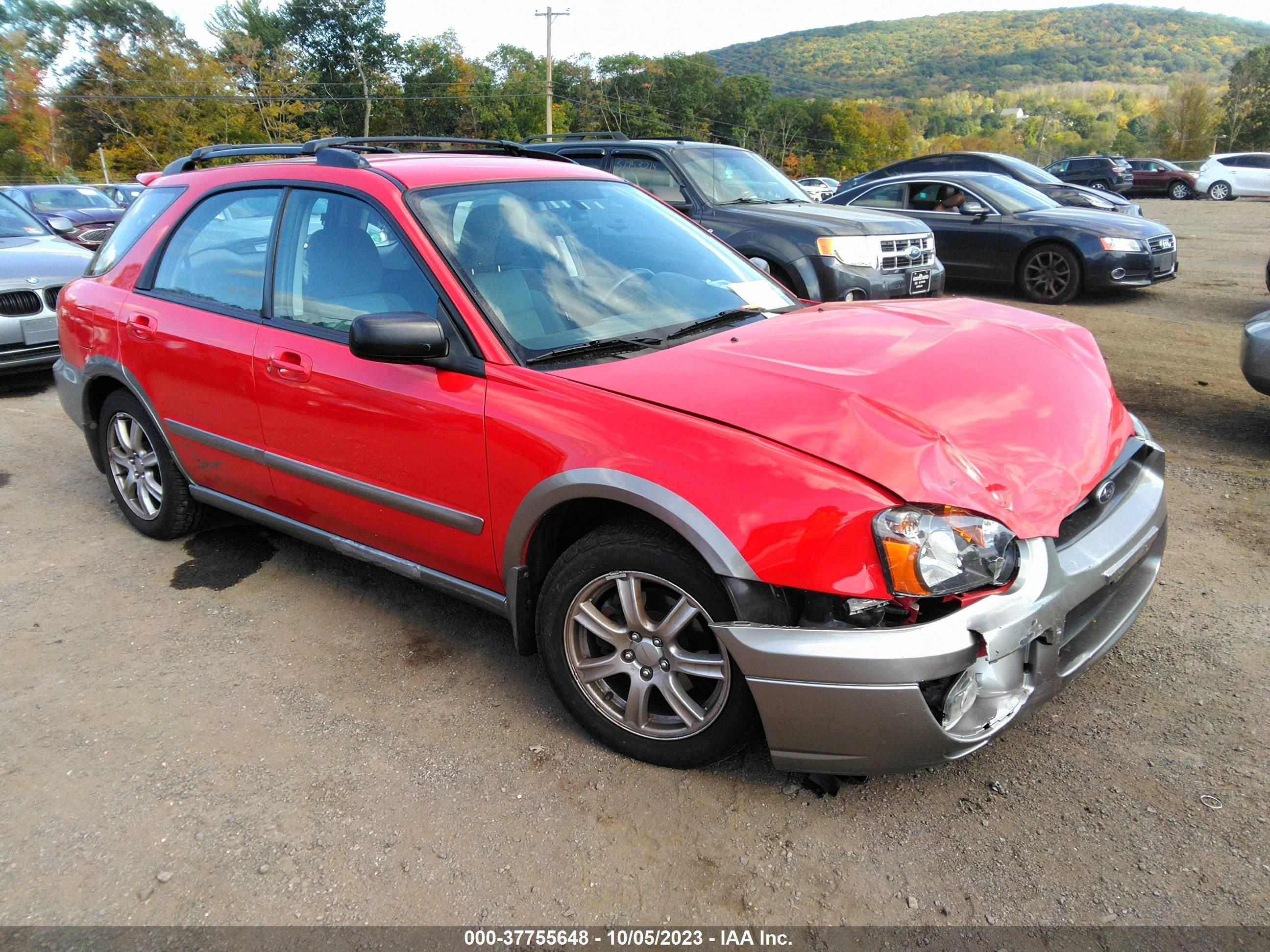 SUBARU IMPREZA 2005 jf1gg68545h817435