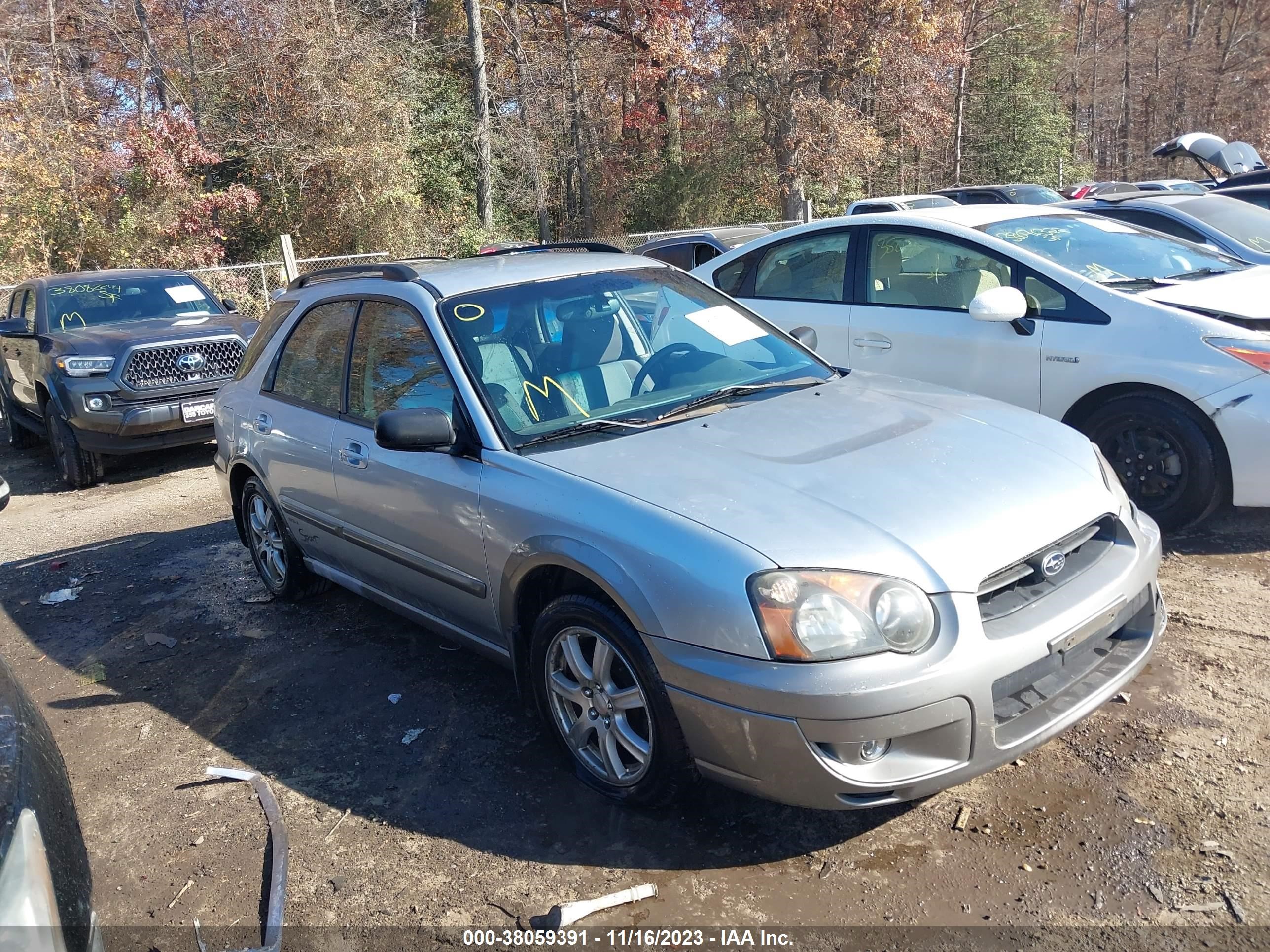 SUBARU NULL 2005 jf1gg68565h812754