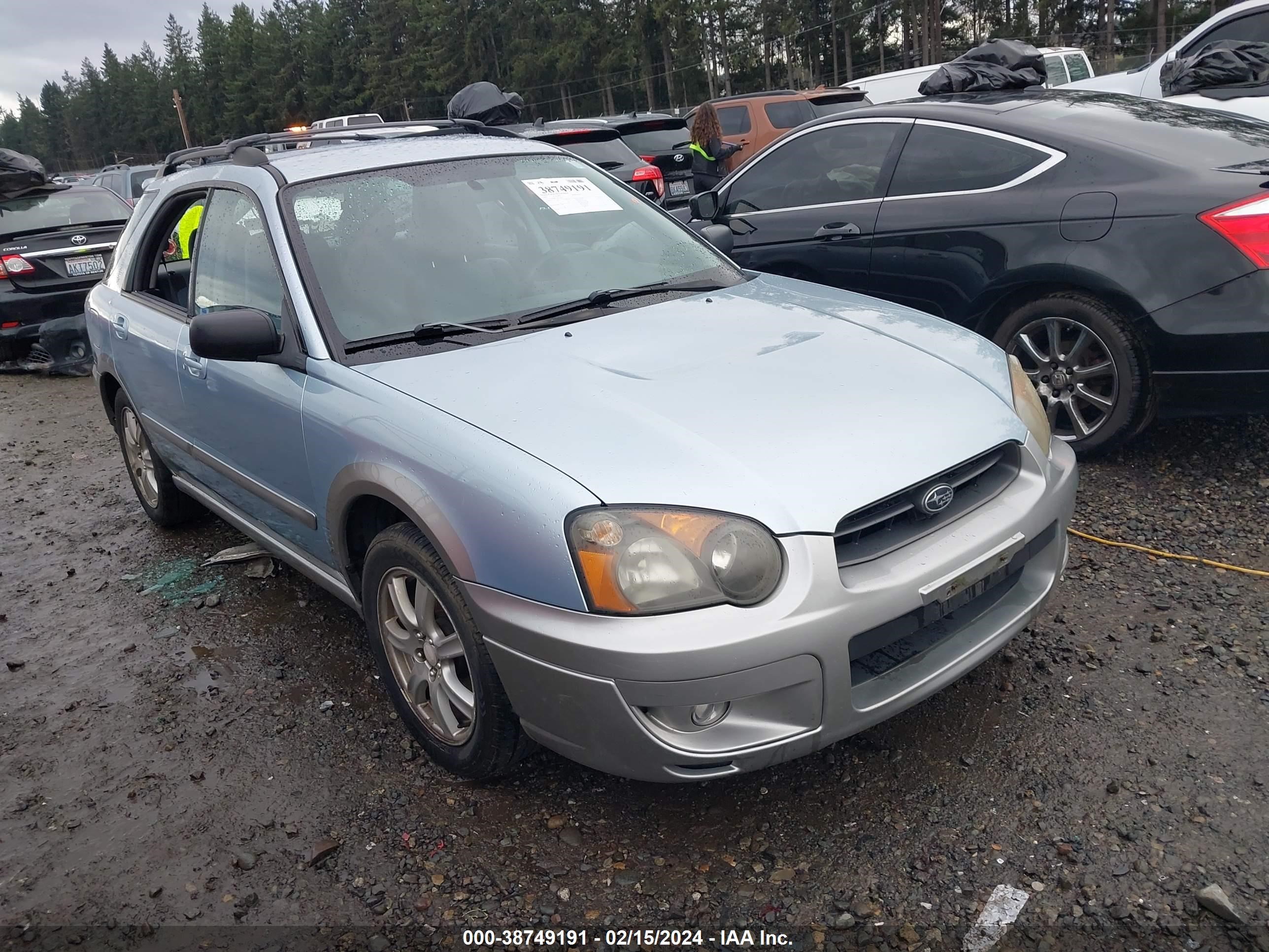 SUBARU IMPREZA 2005 jf1gg68575h814447