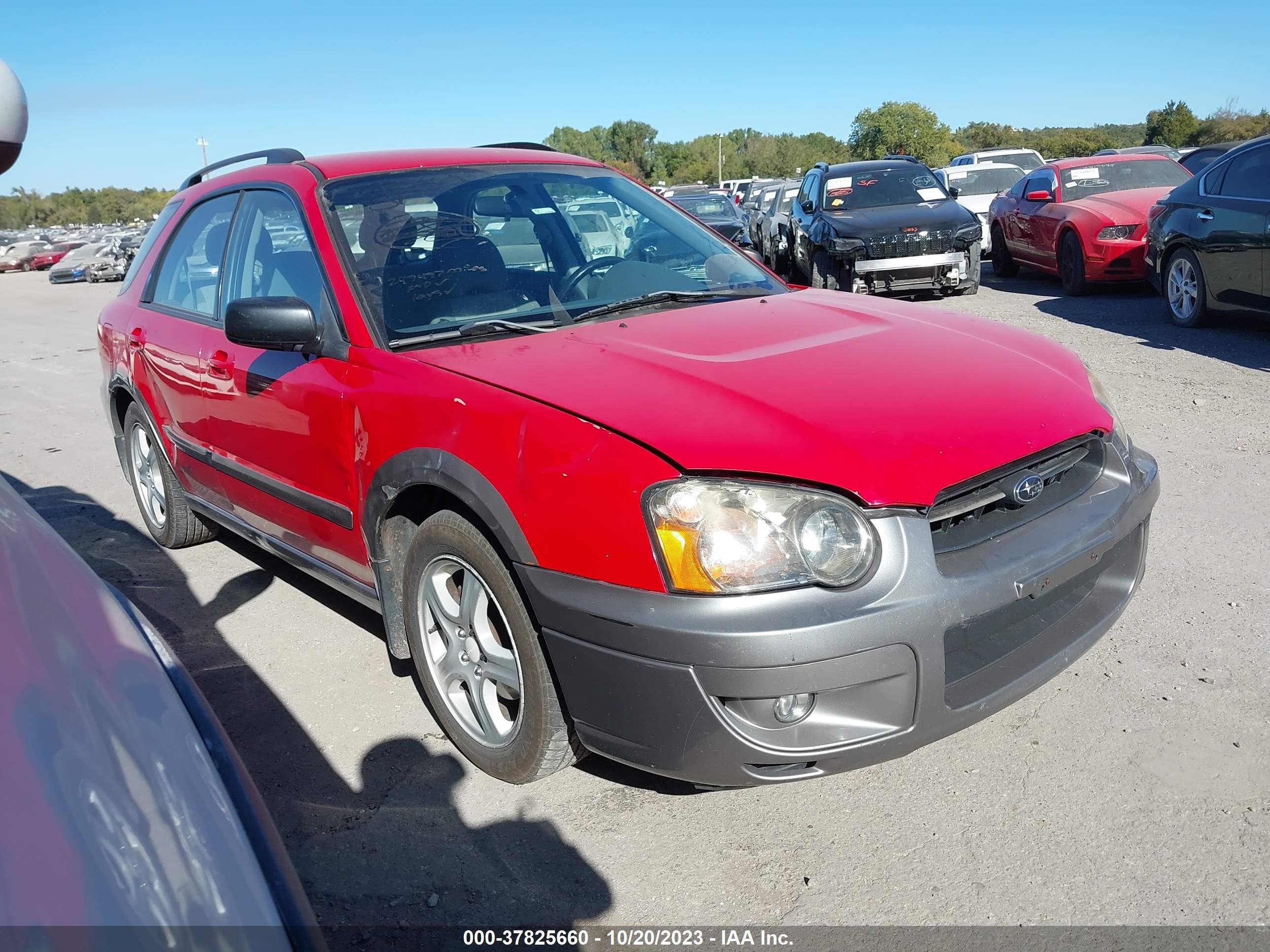 SUBARU IMPREZA 2004 jf1gg68594h812908