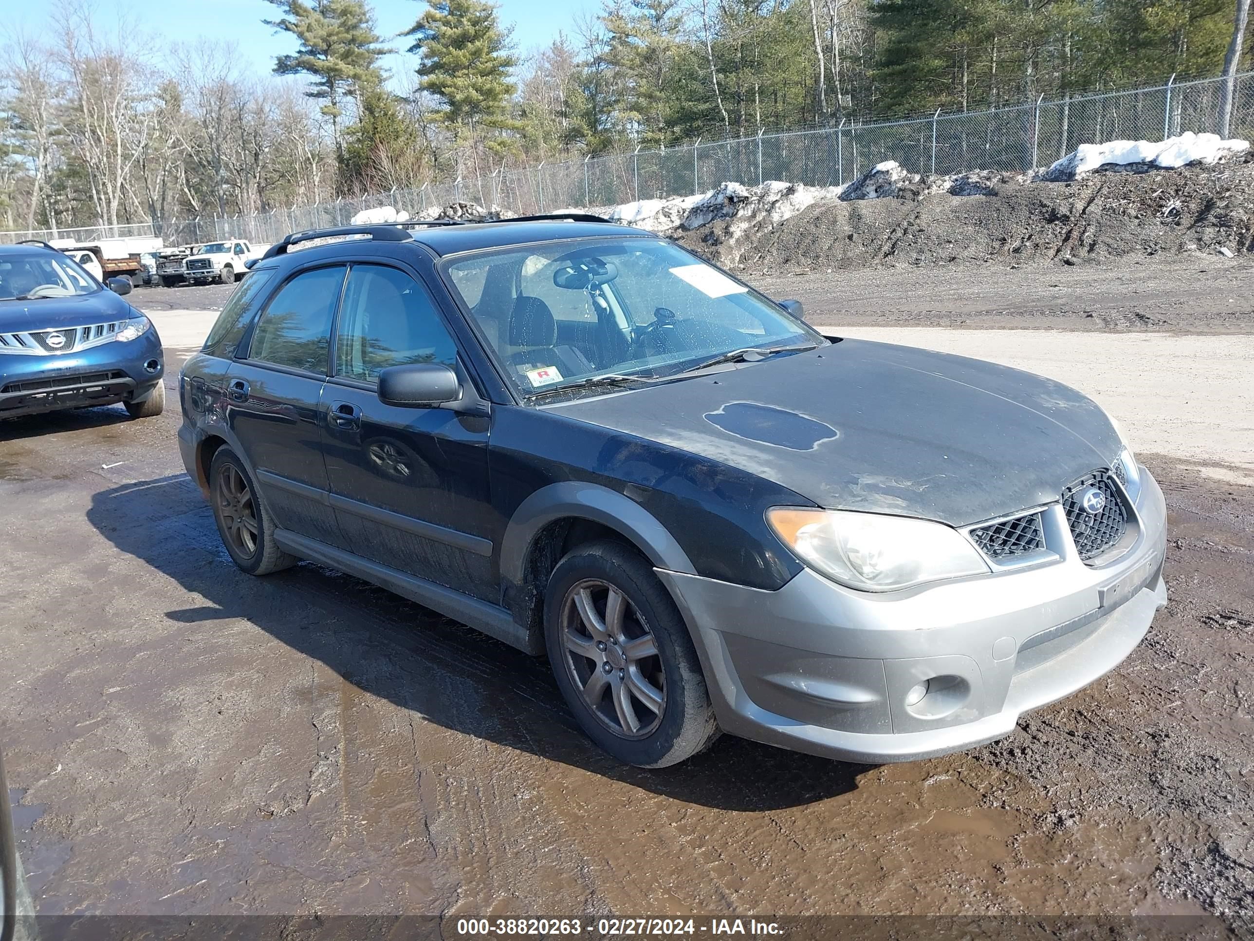 SUBARU NULL 2006 jf1gg68686h801989