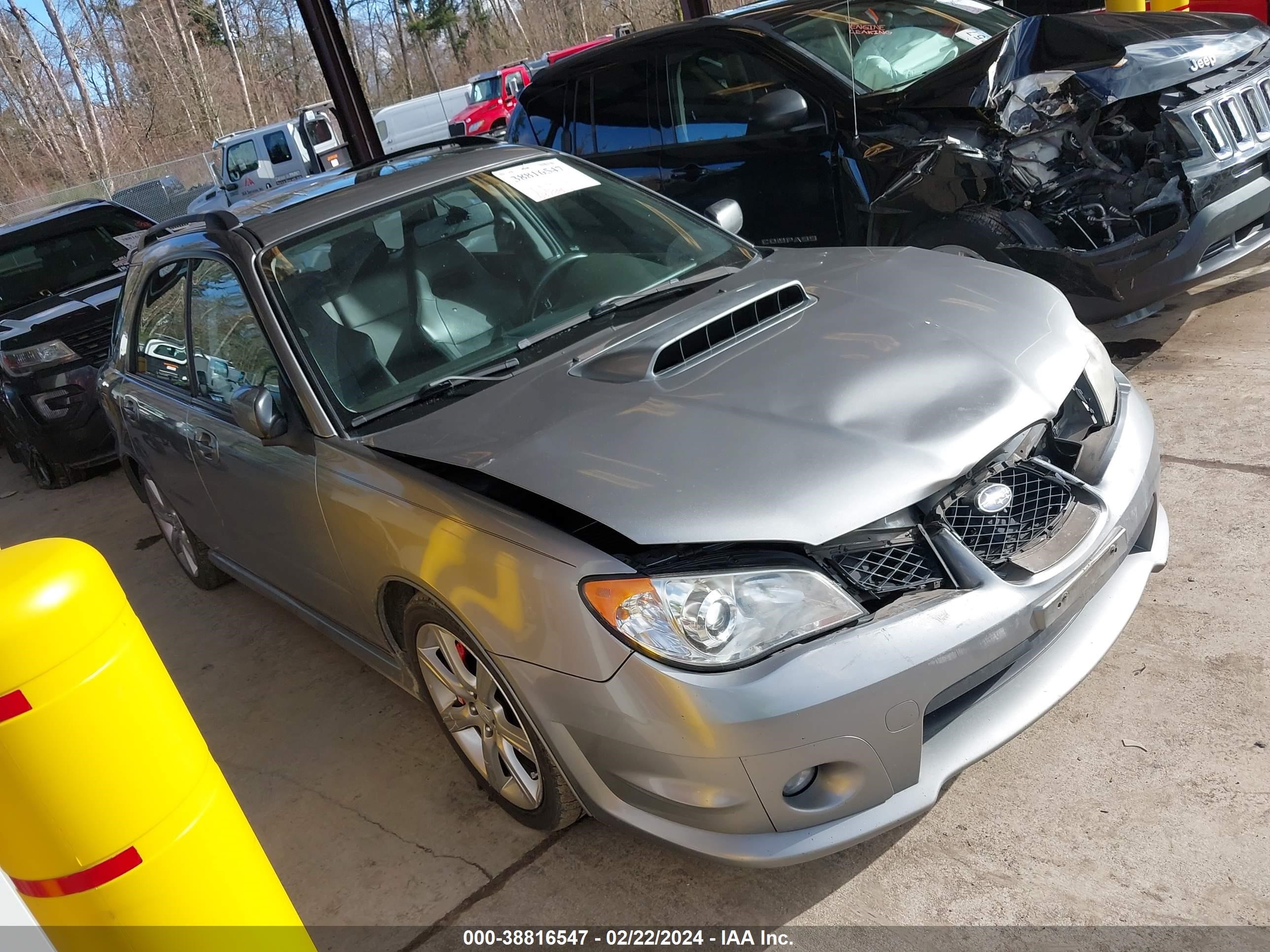 SUBARU IMPREZA 2007 jf1gg74607g807529