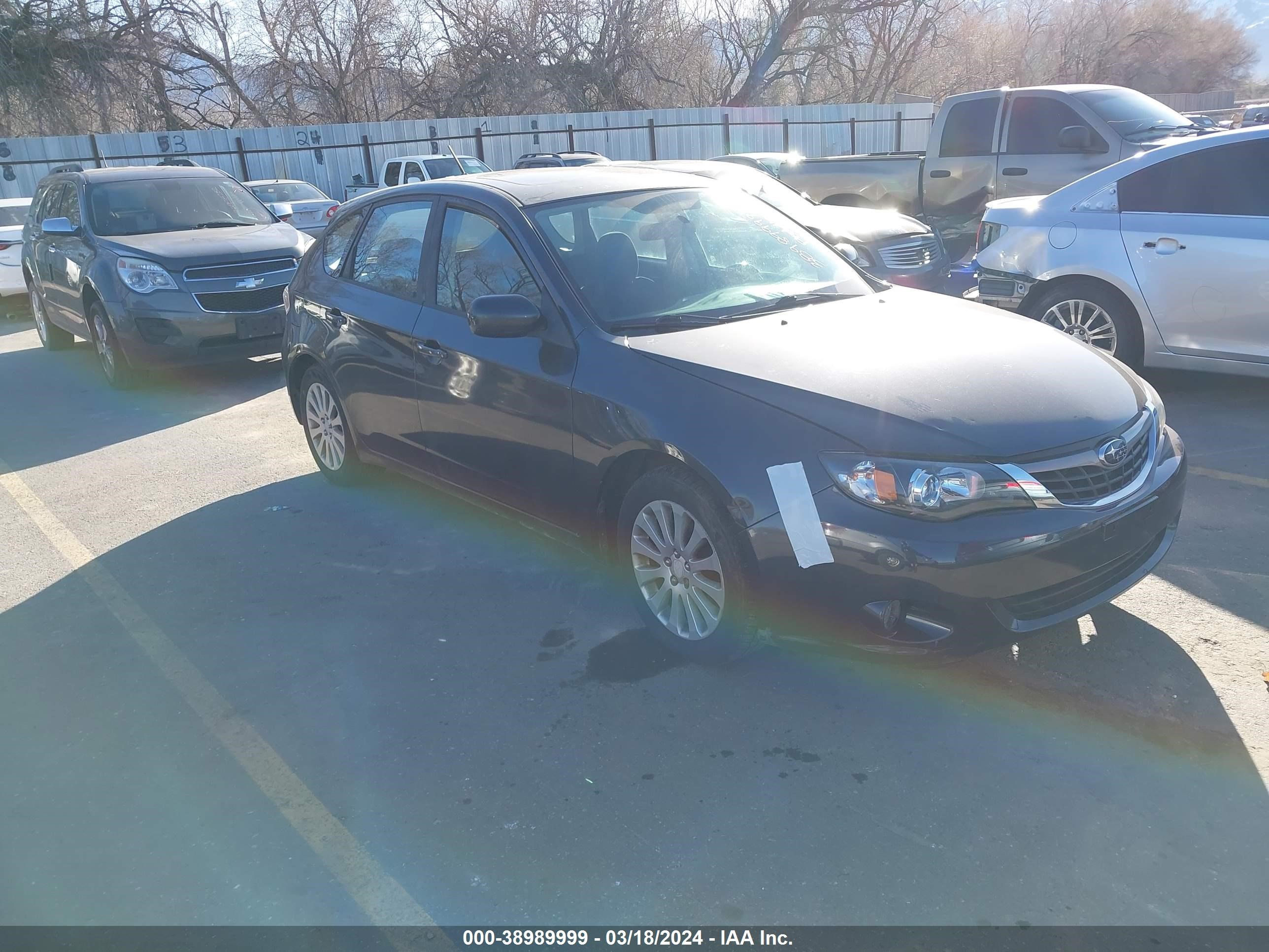 SUBARU IMPREZA 2009 jf1gh60619h813673