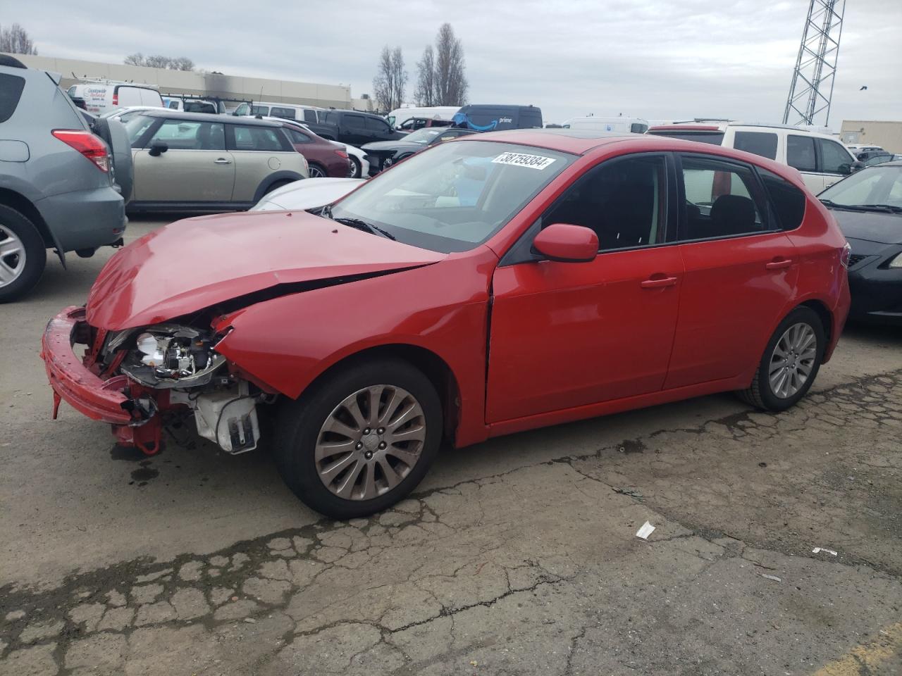 SUBARU IMPREZA 2009 jf1gh60639h816073