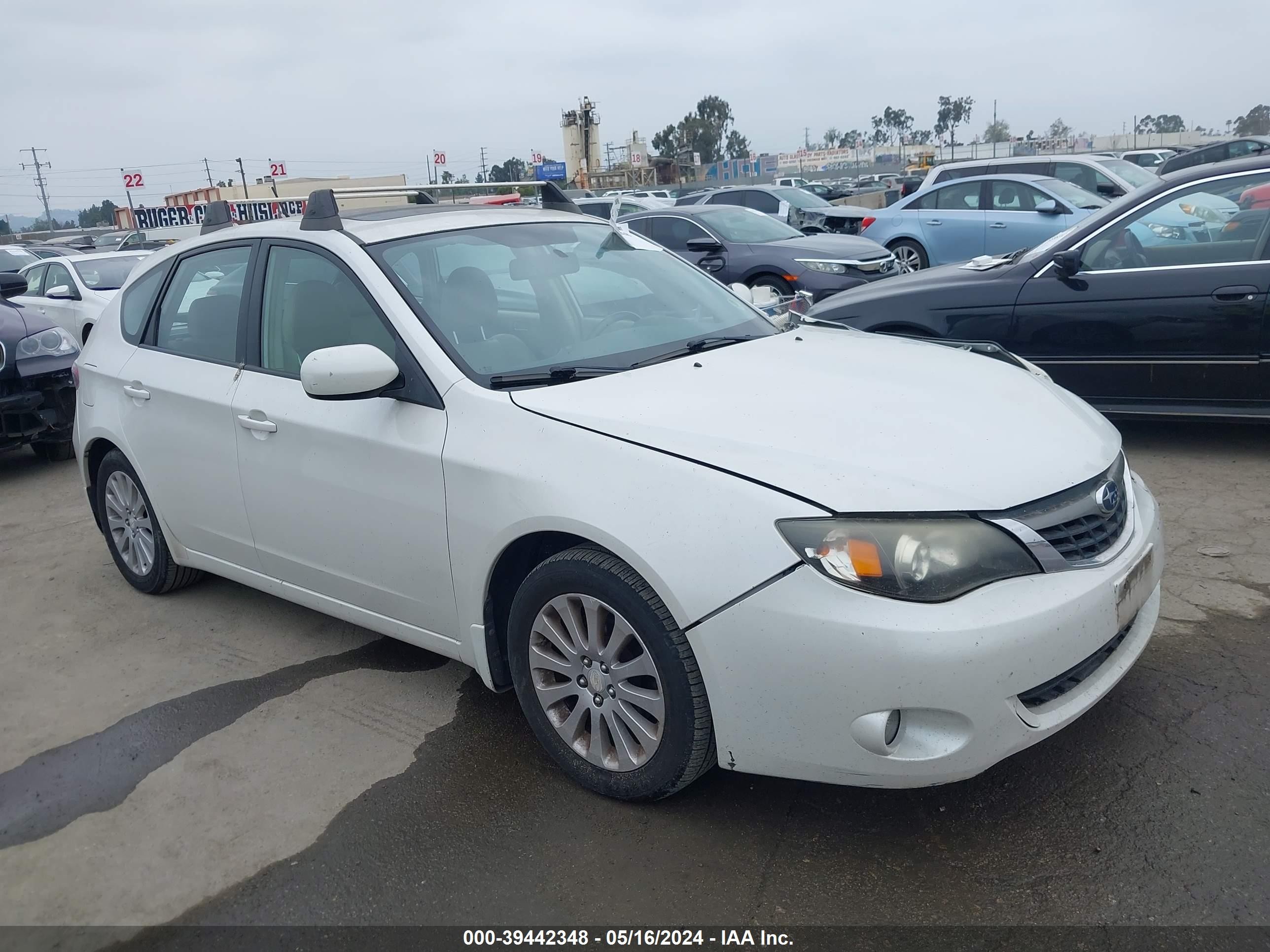 SUBARU IMPREZA 2009 jf1gh60659h815345