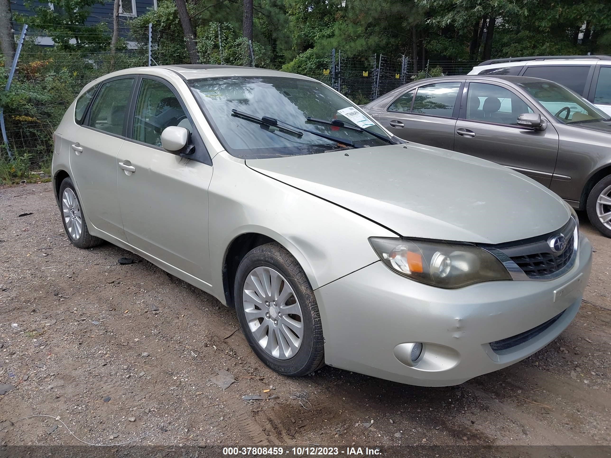 SUBARU IMPREZA 2009 jf1gh60669g807440