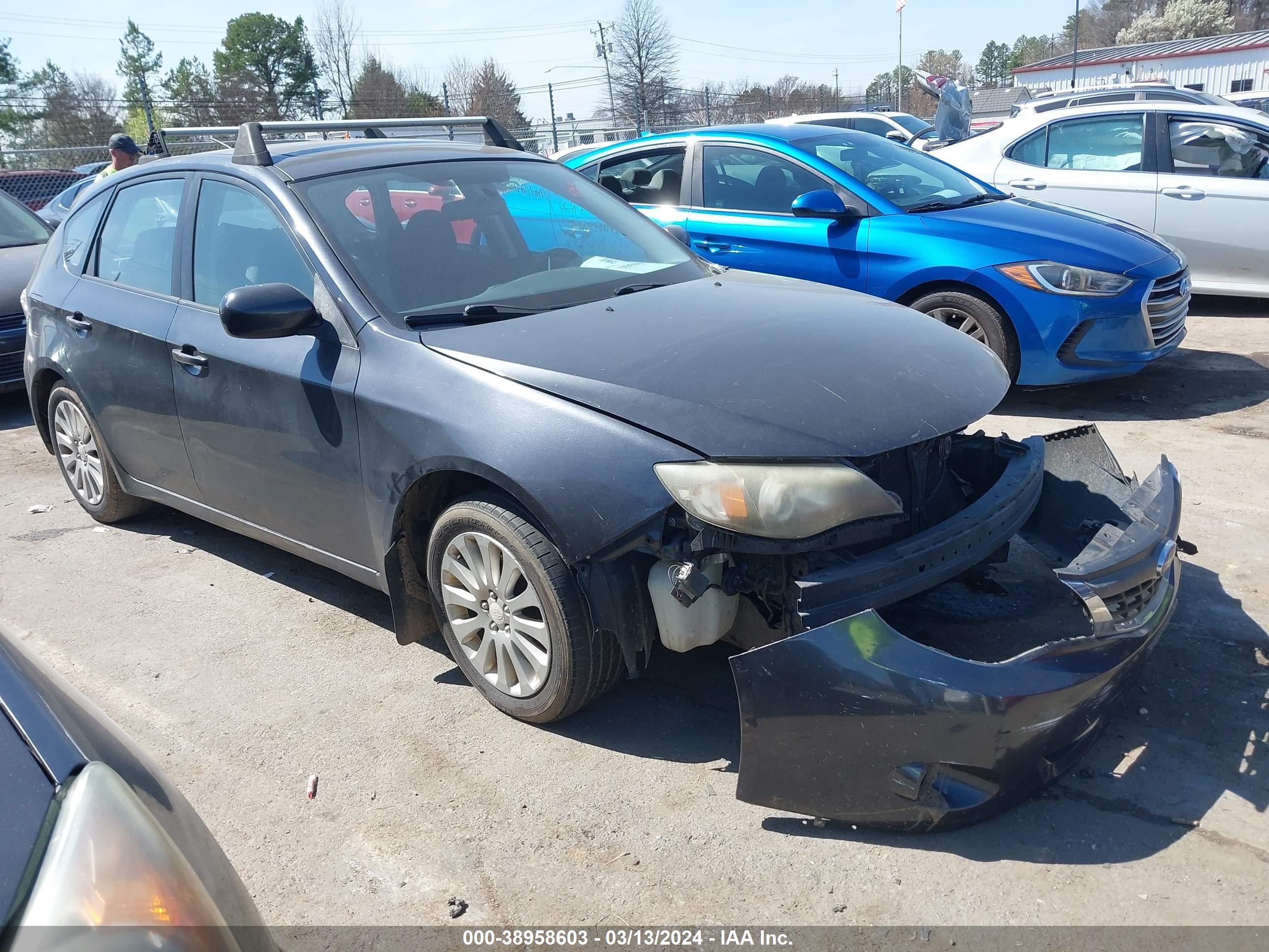 SUBARU IMPREZA 2009 jf1gh60669h817878