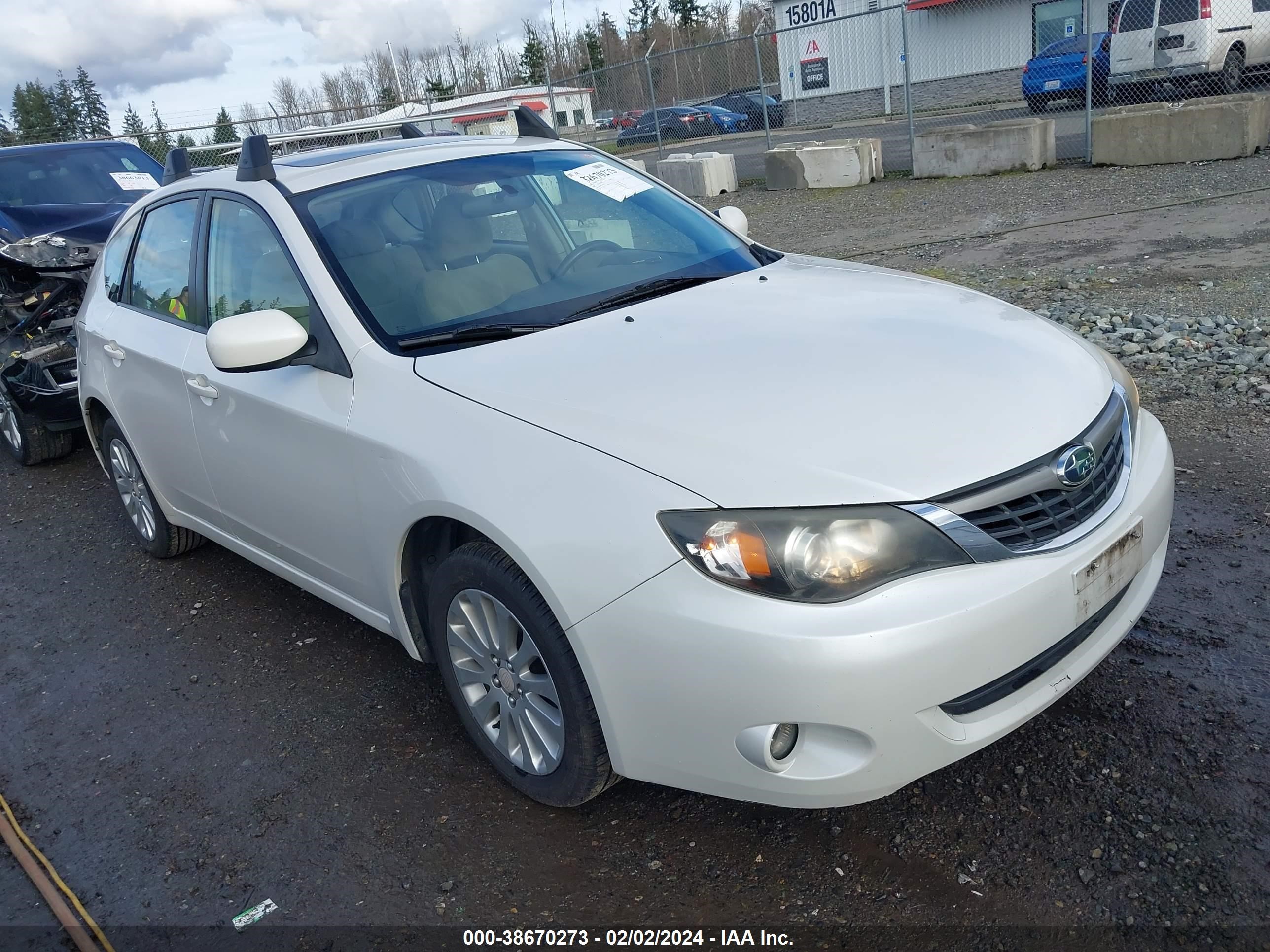 SUBARU IMPREZA 2009 jf1gh60679h808705