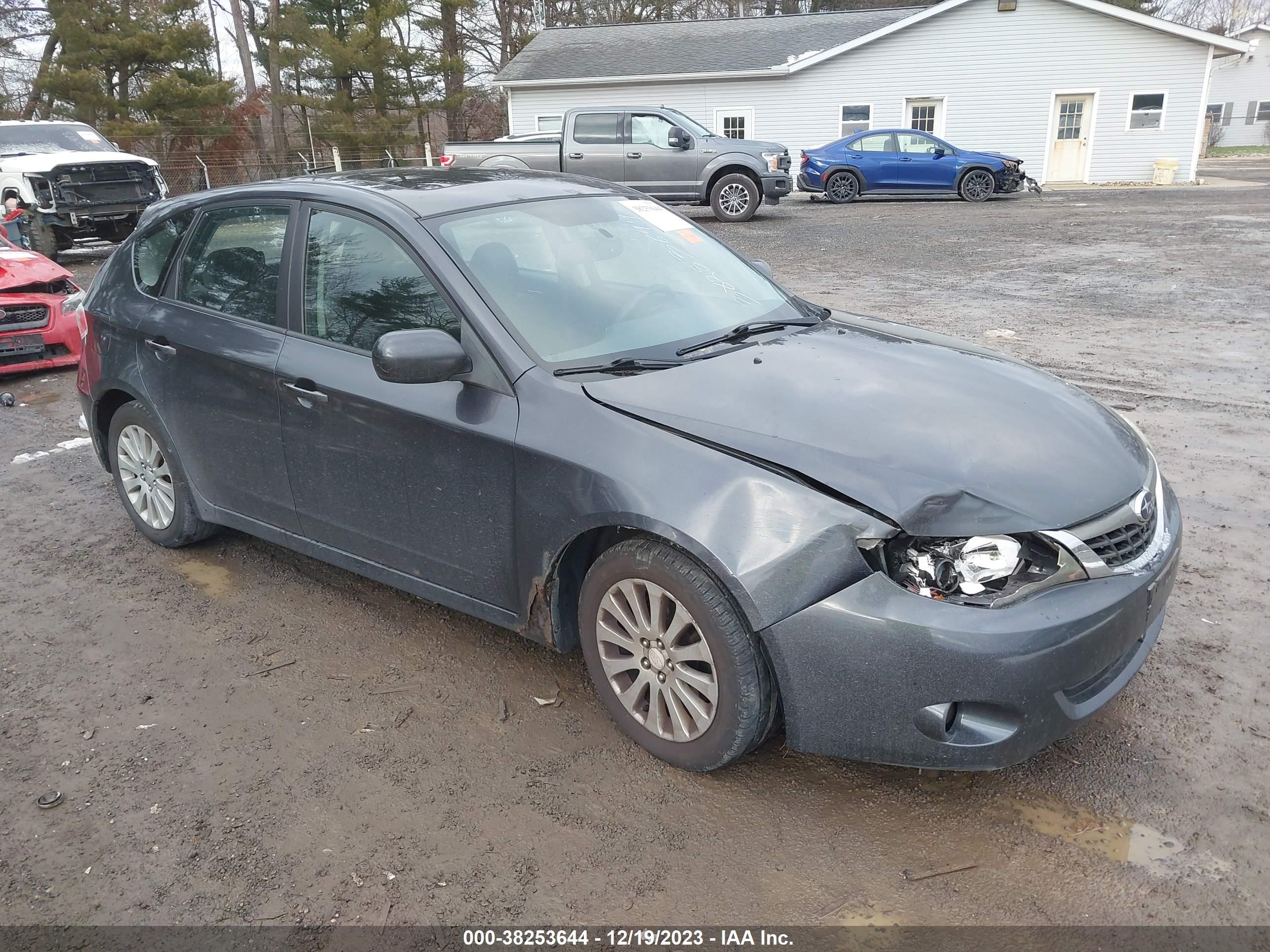 SUBARU IMPREZA 2009 jf1gh60679h820899