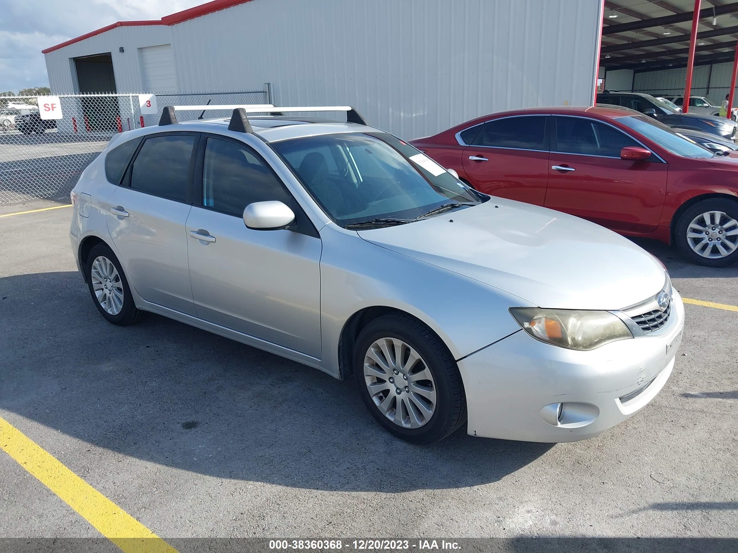 SUBARU IMPREZA 2009 jf1gh60689h805974