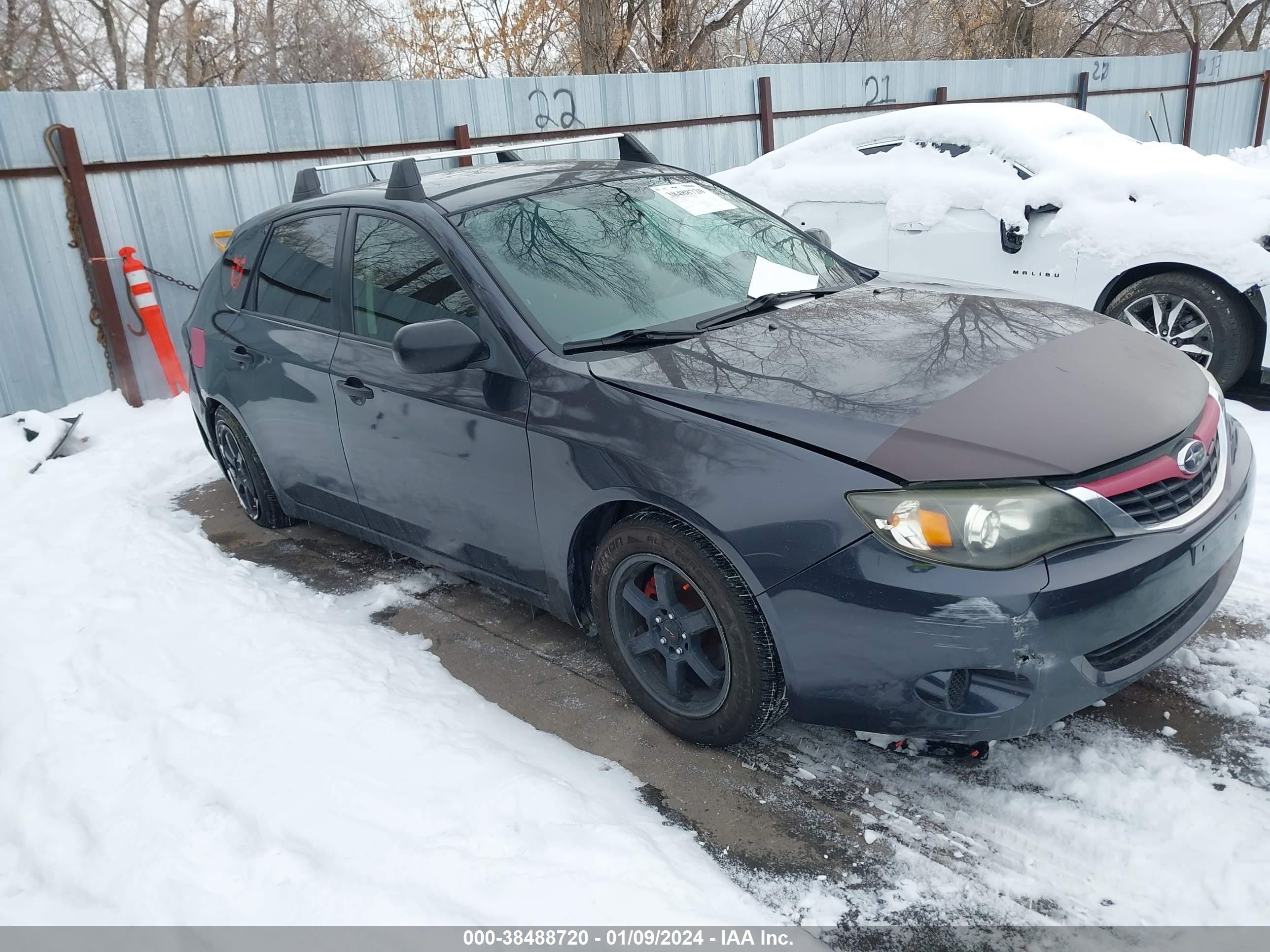 SUBARU IMPREZA 2008 jf1gh61608g808564