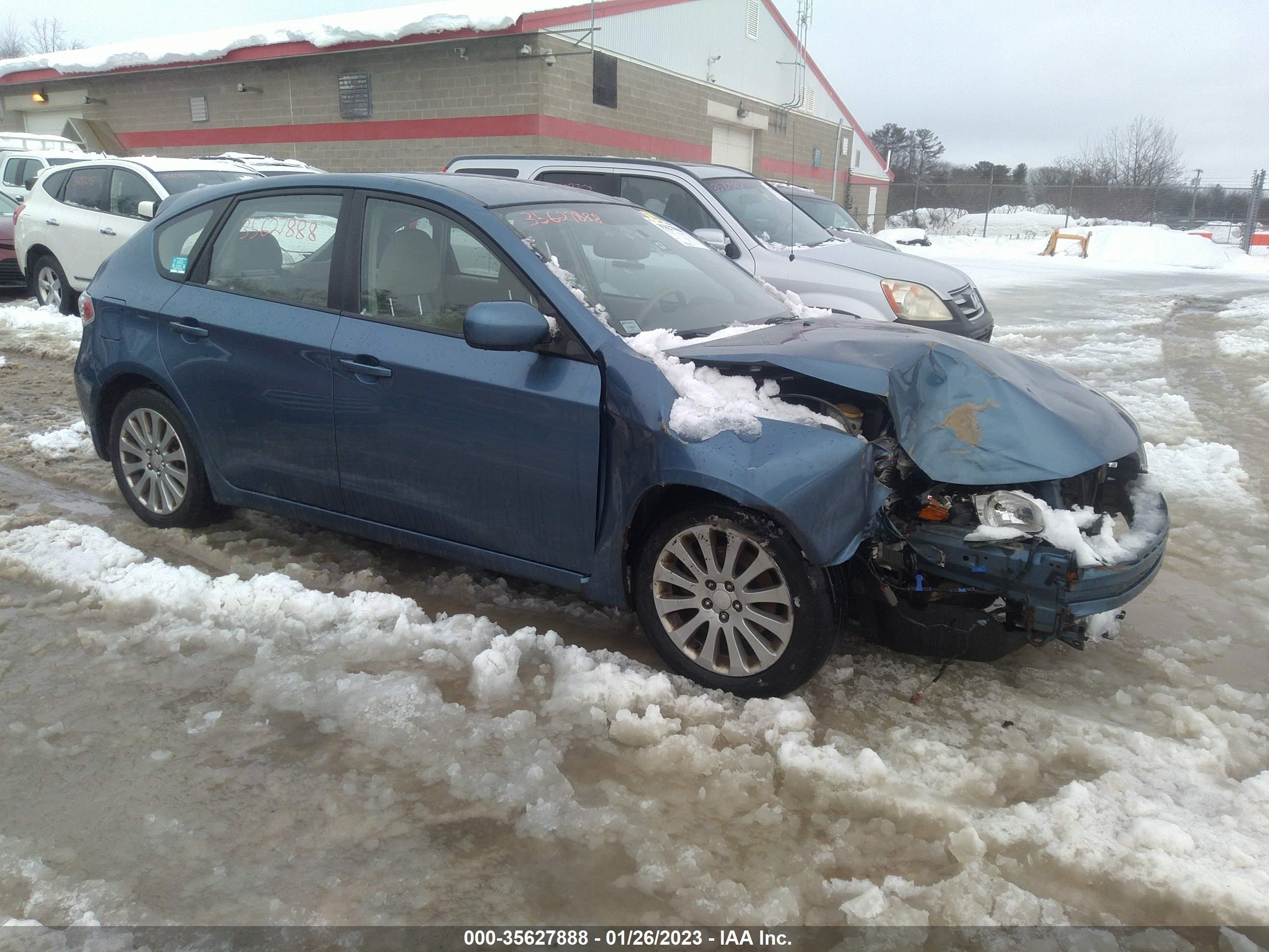 SUBARU IMPREZA 2008 jf1gh61608h803777