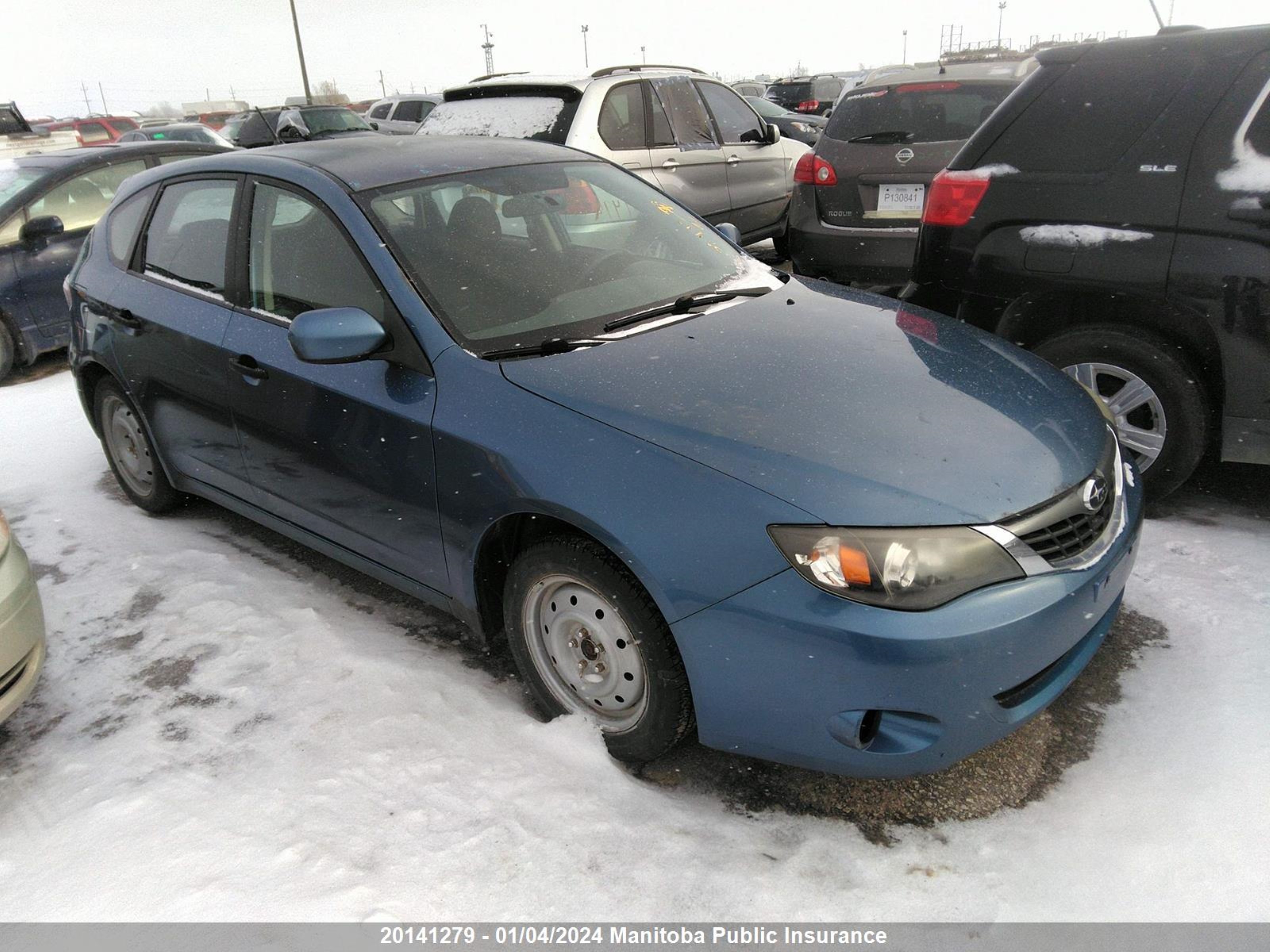 SUBARU IMPREZA 2008 jf1gh61608h825164