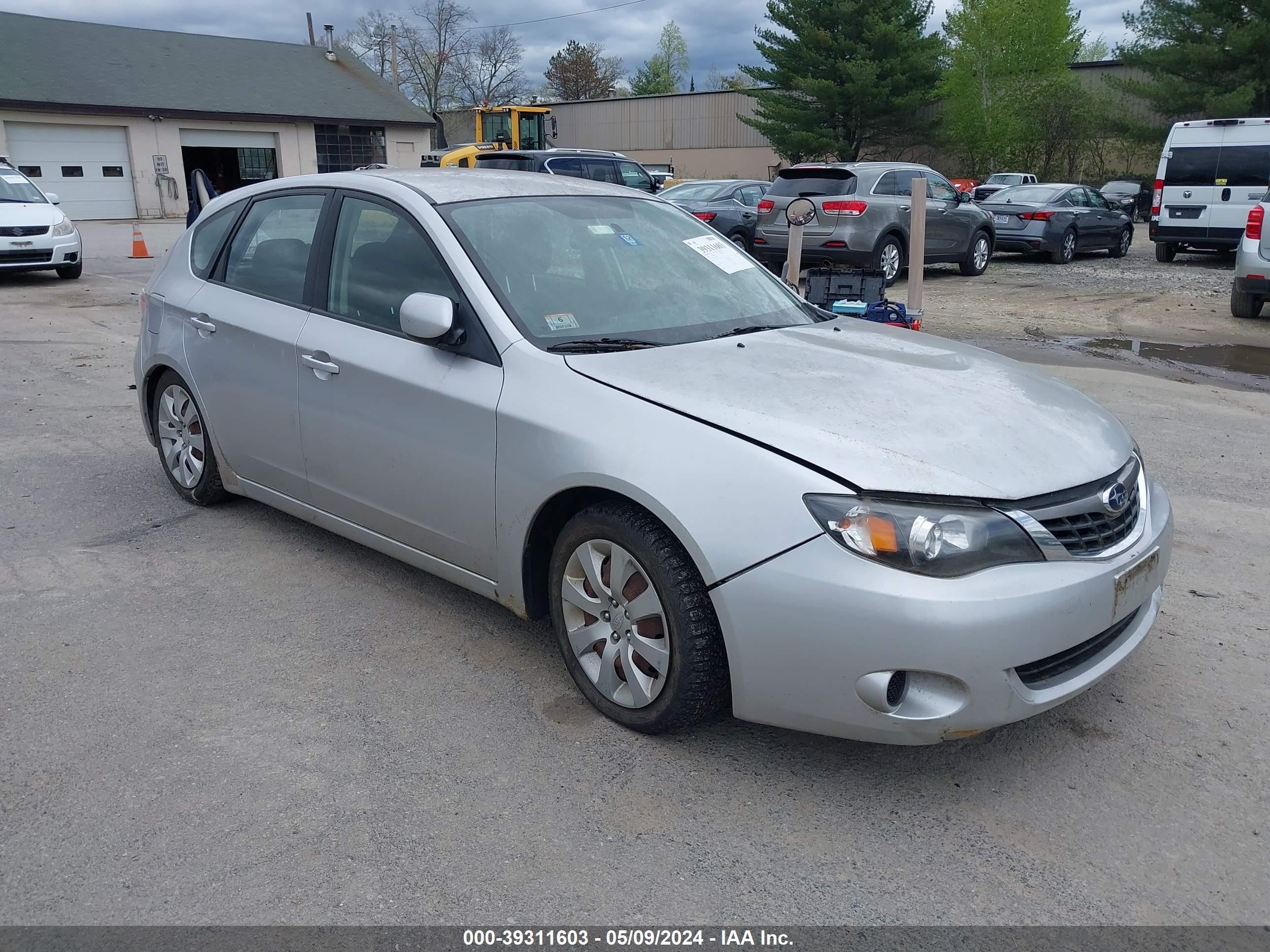 SUBARU IMPREZA 2009 jf1gh61609g818593