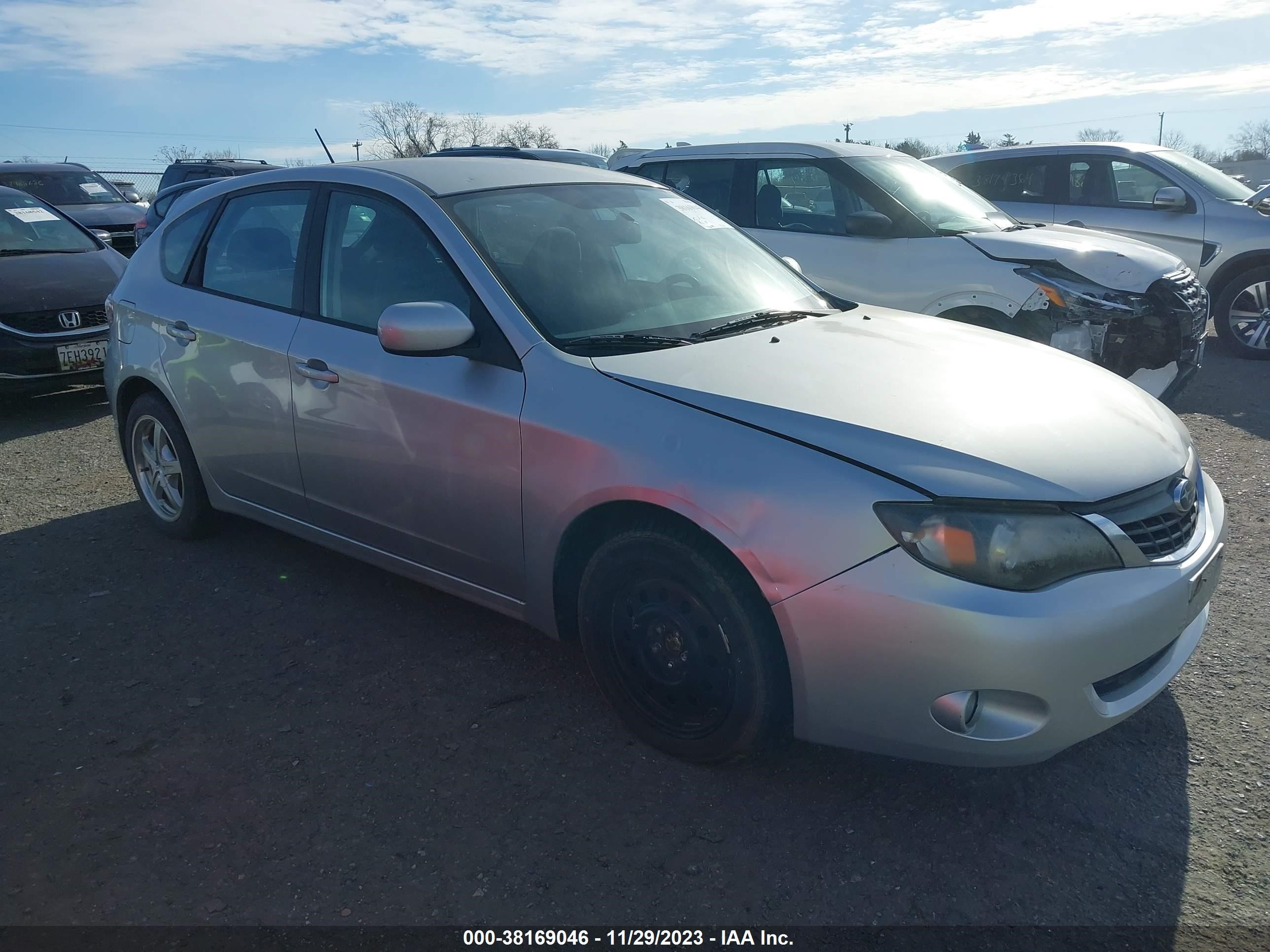 SUBARU IMPREZA 2008 jf1gh61618h823018