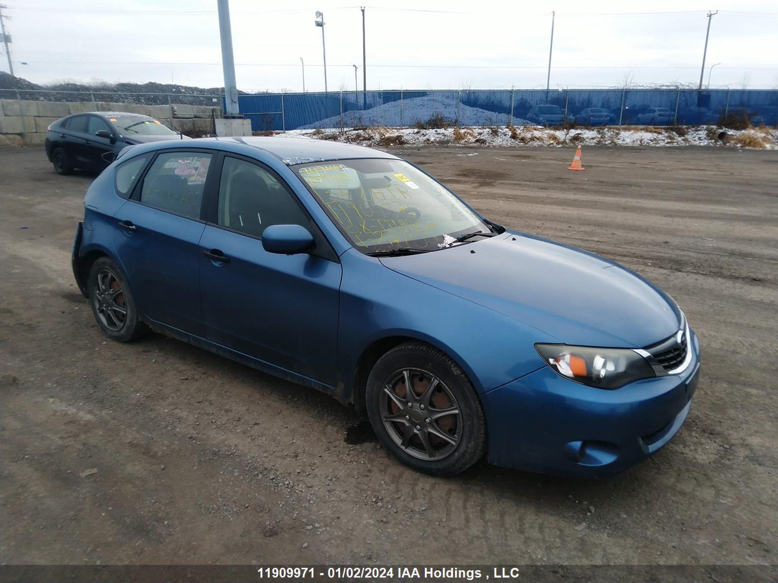 SUBARU IMPREZA 2008 jf1gh61628h817700