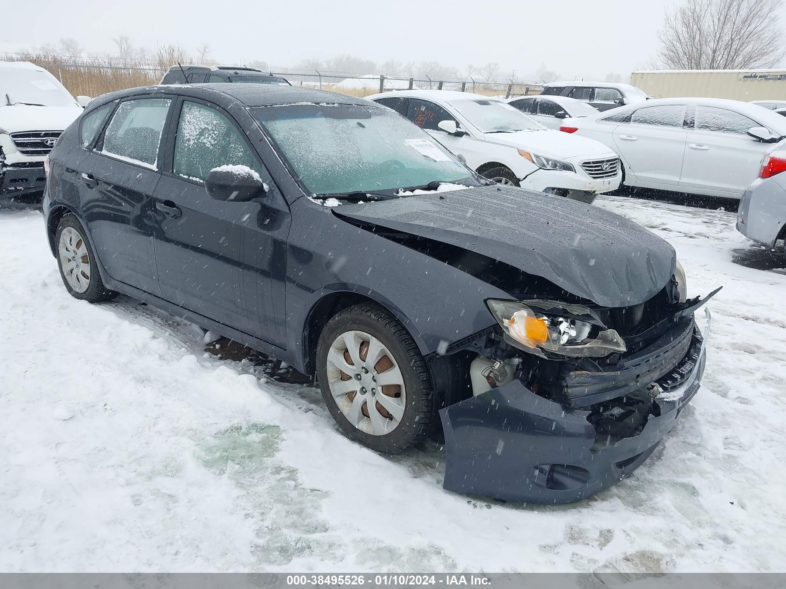 SUBARU IMPREZA 2008 jf1gh61628h825893