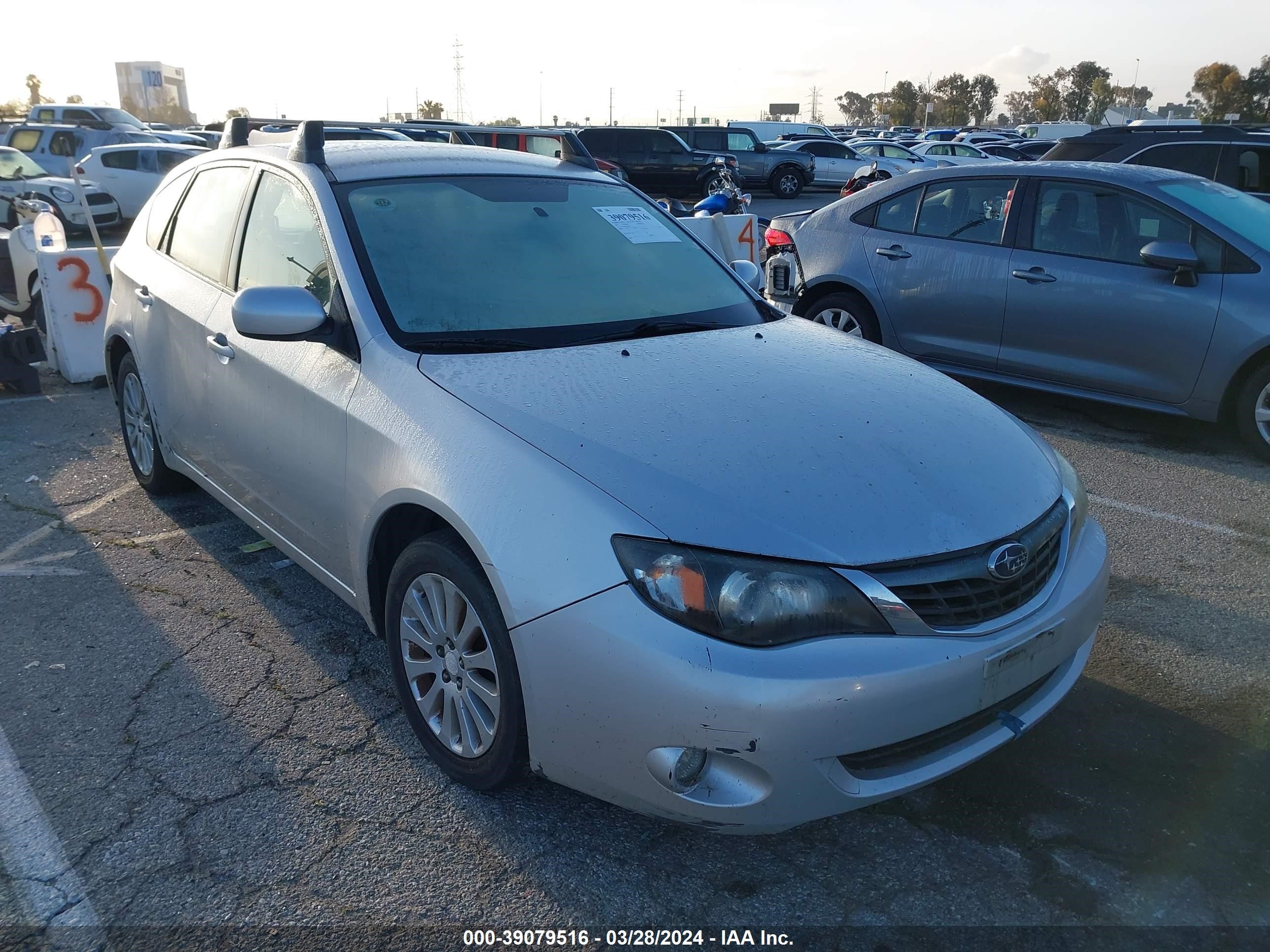 SUBARU IMPREZA 2008 jf1gh61638g833927