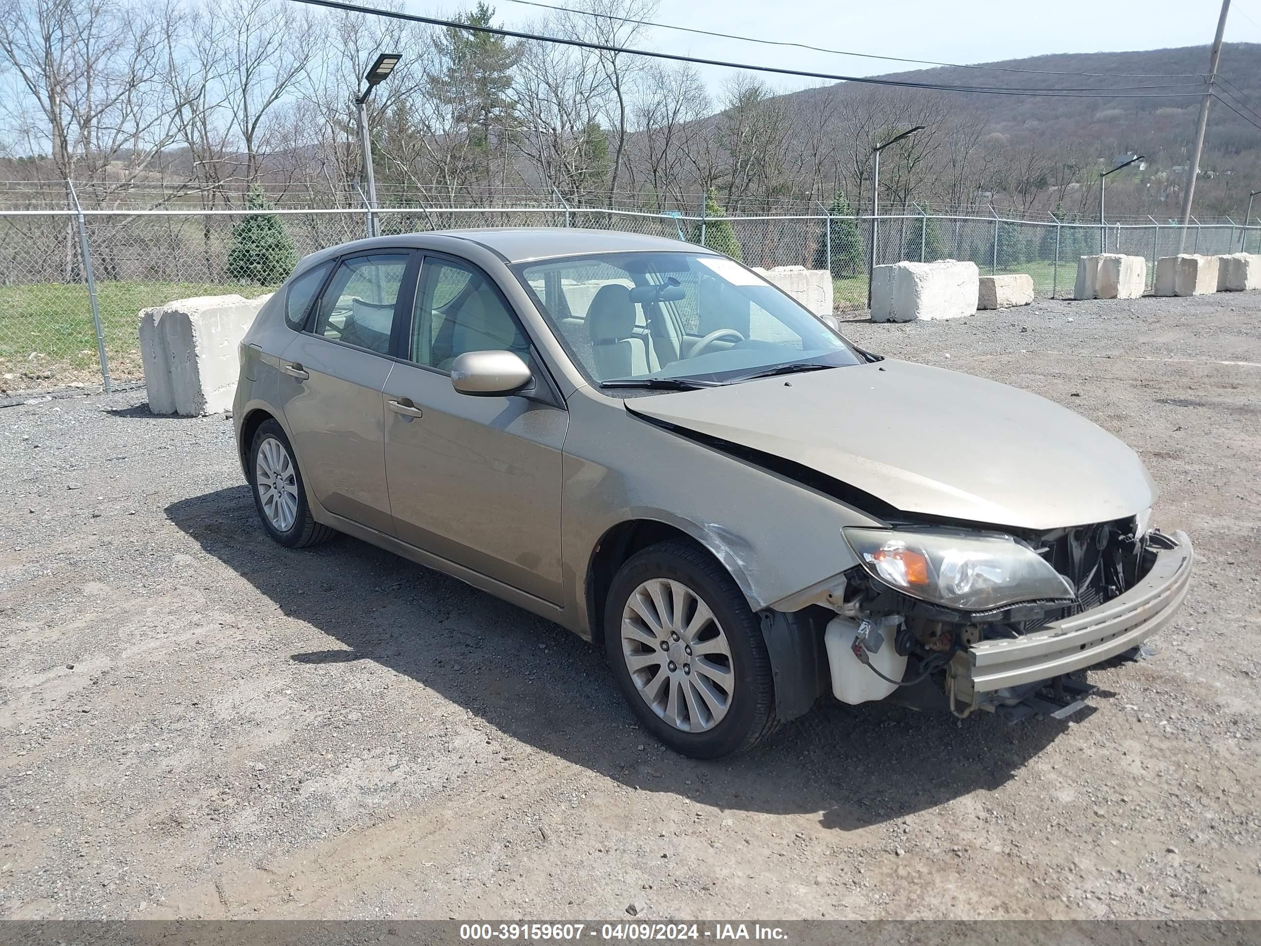 SUBARU IMPREZA 2008 jf1gh61638h805197