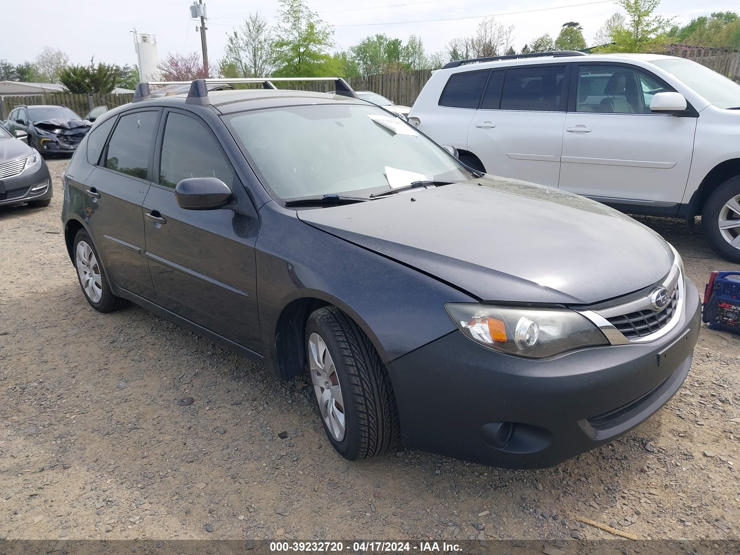 SUBARU IMPREZA 2009 jf1gh61639g812884