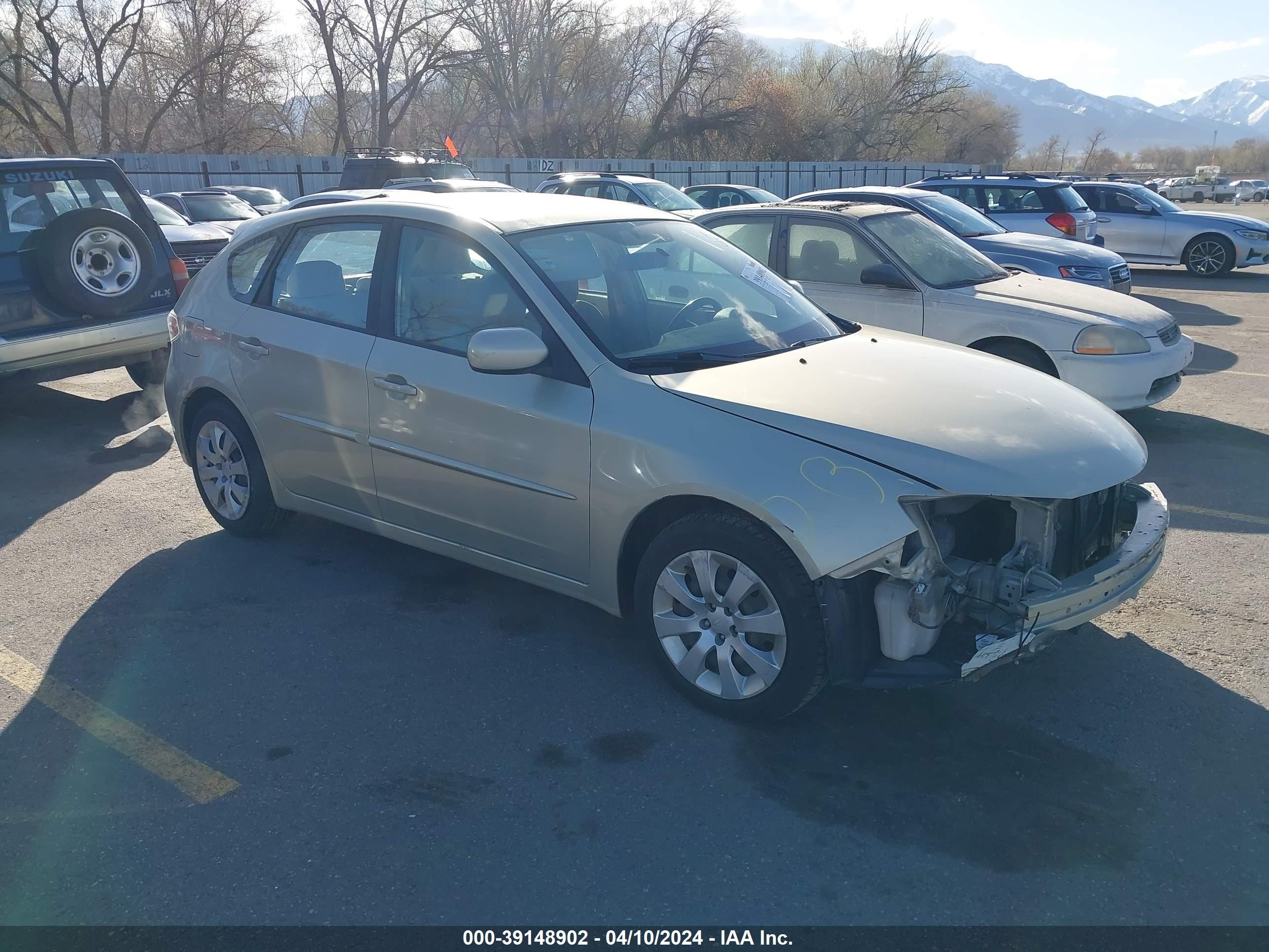 SUBARU IMPREZA 2009 jf1gh61639h801782