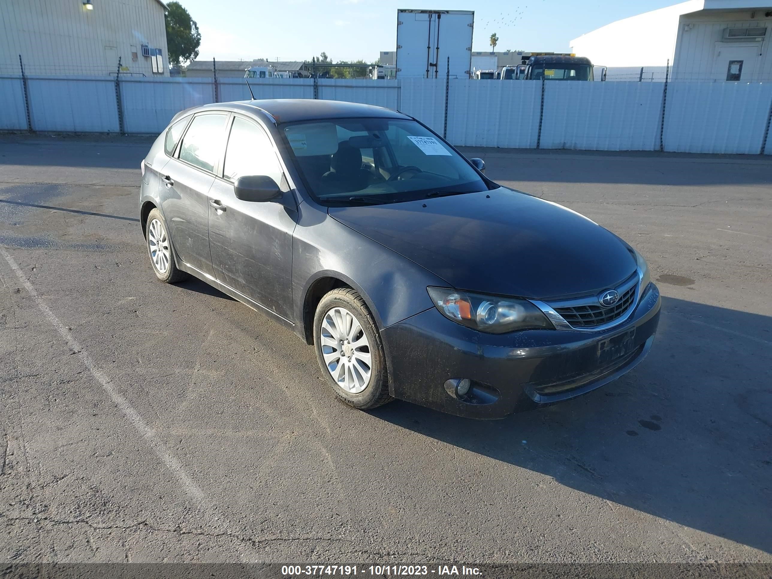 SUBARU IMPREZA 2008 jf1gh61648h801076