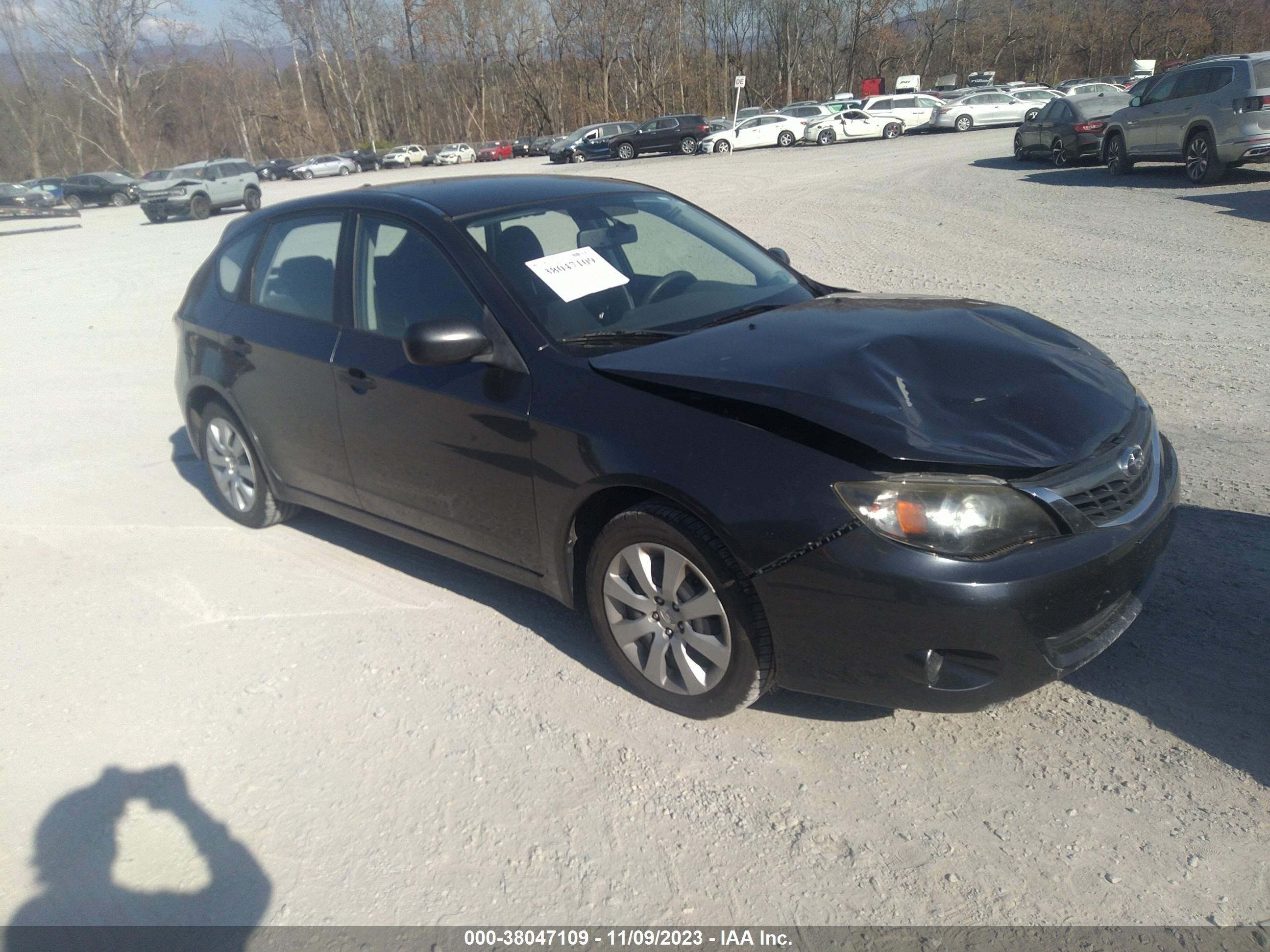 SUBARU IMPREZA 2008 jf1gh61658h803435