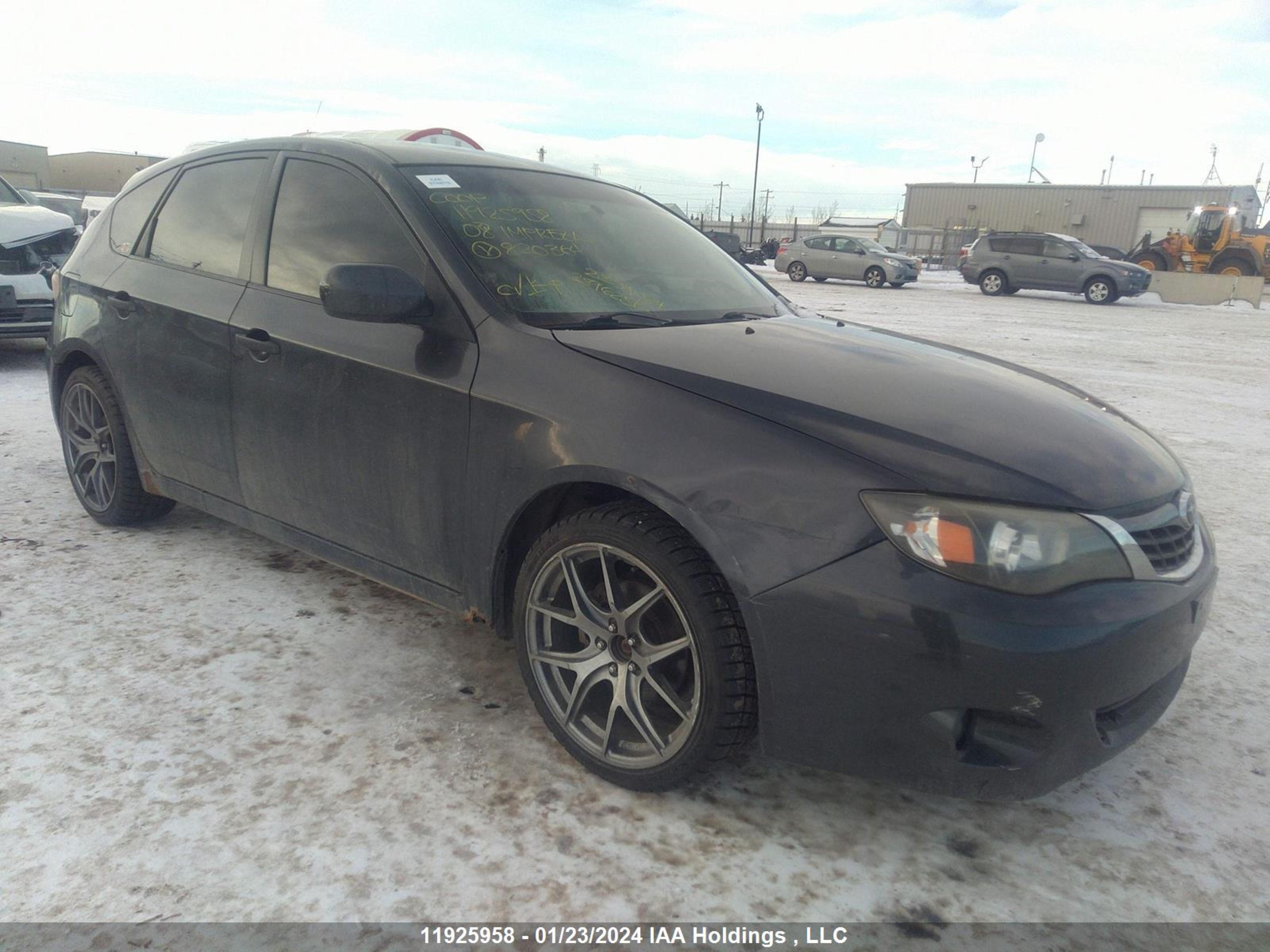 SUBARU IMPREZA 2008 jf1gh61658h820364