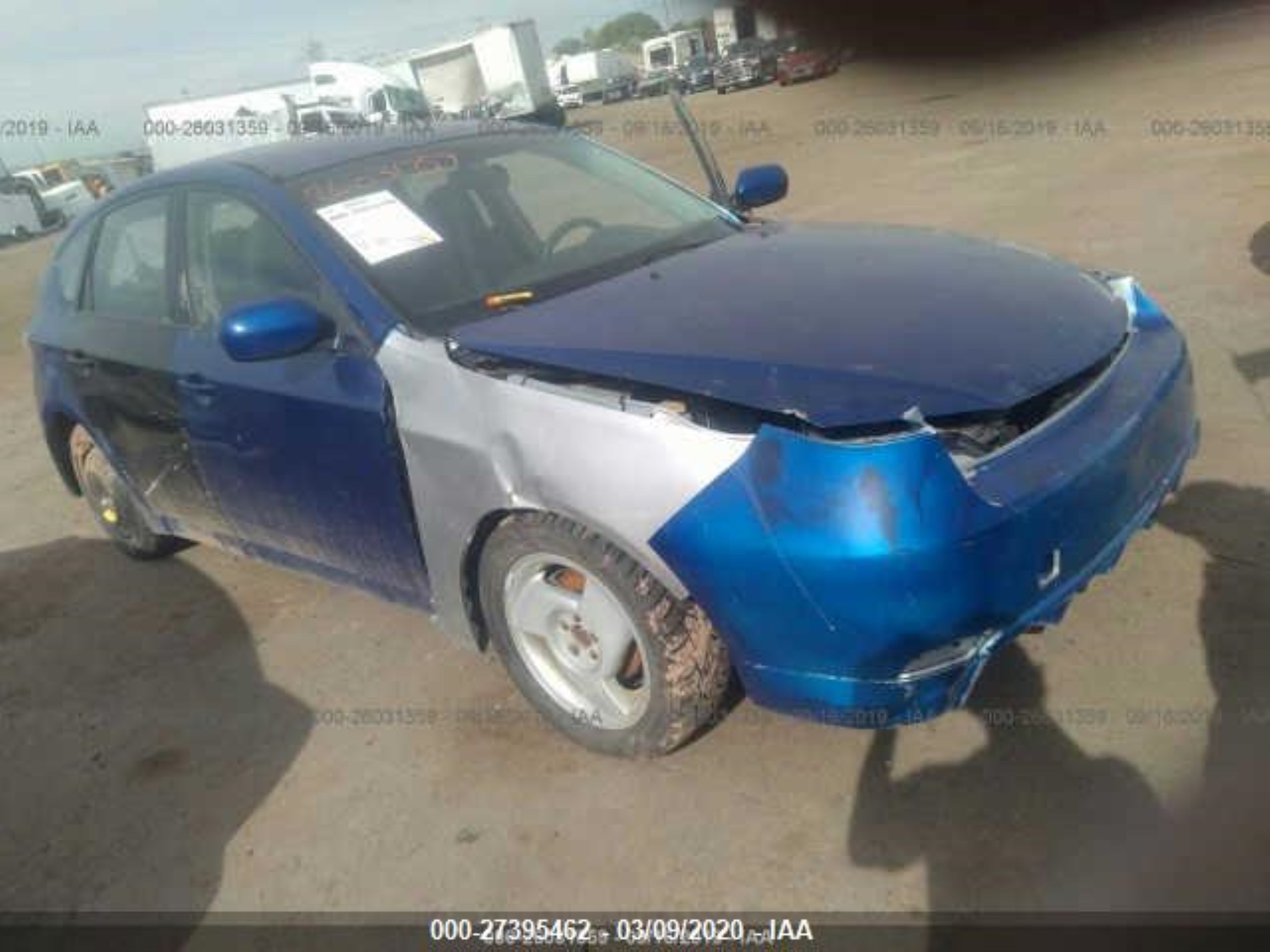 SUBARU IMPREZA 2009 jf1gh61659h809222