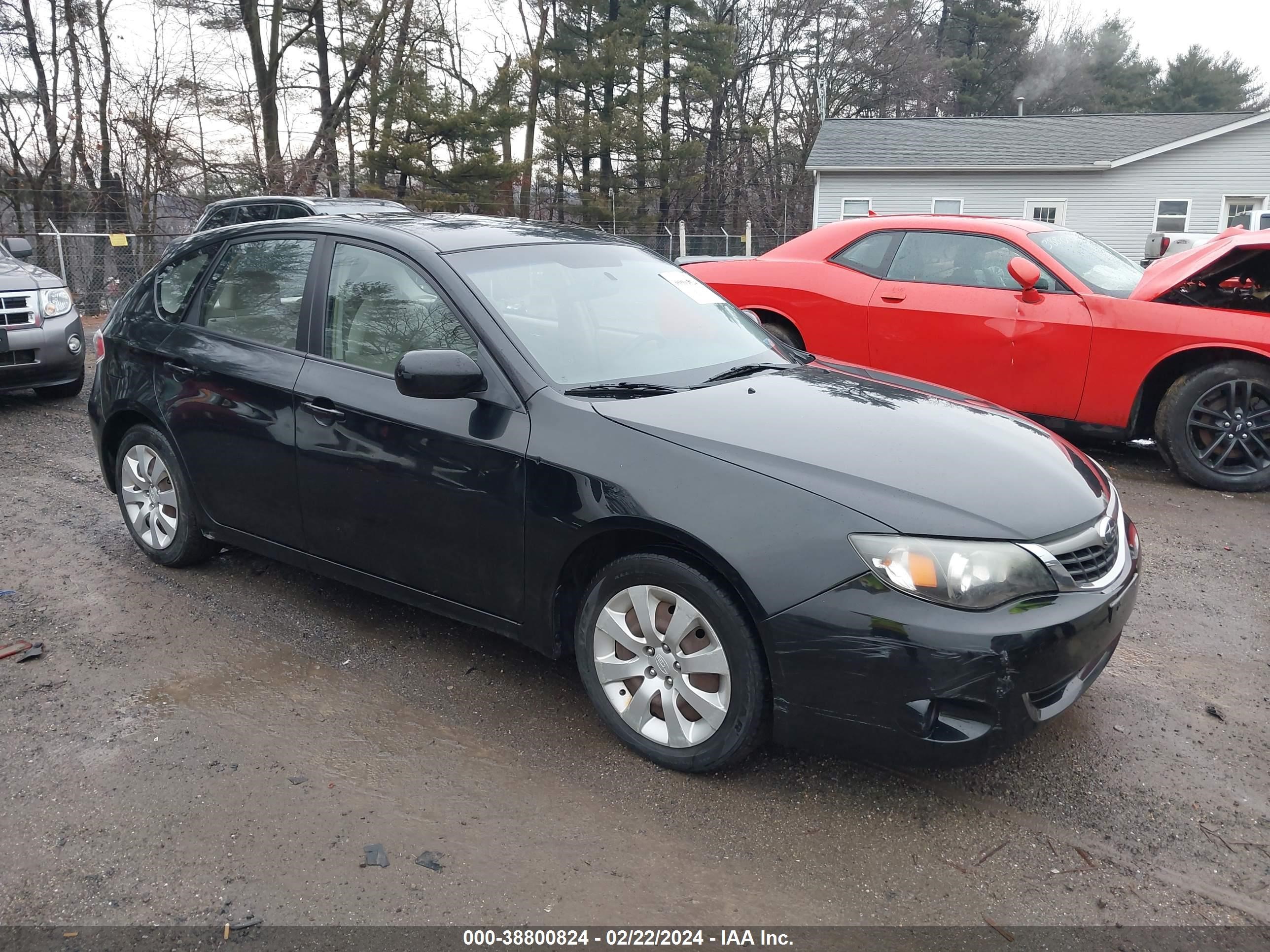 SUBARU IMPREZA 2009 jf1gh61659h812556