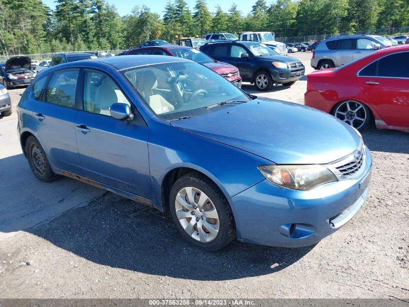 SUBARU IMPREZA 2009 jf1gh61669g822535