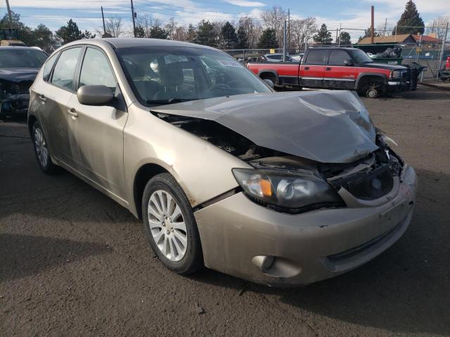 SUBARU IMPREZA 2. 2008 jf1gh61678g813017