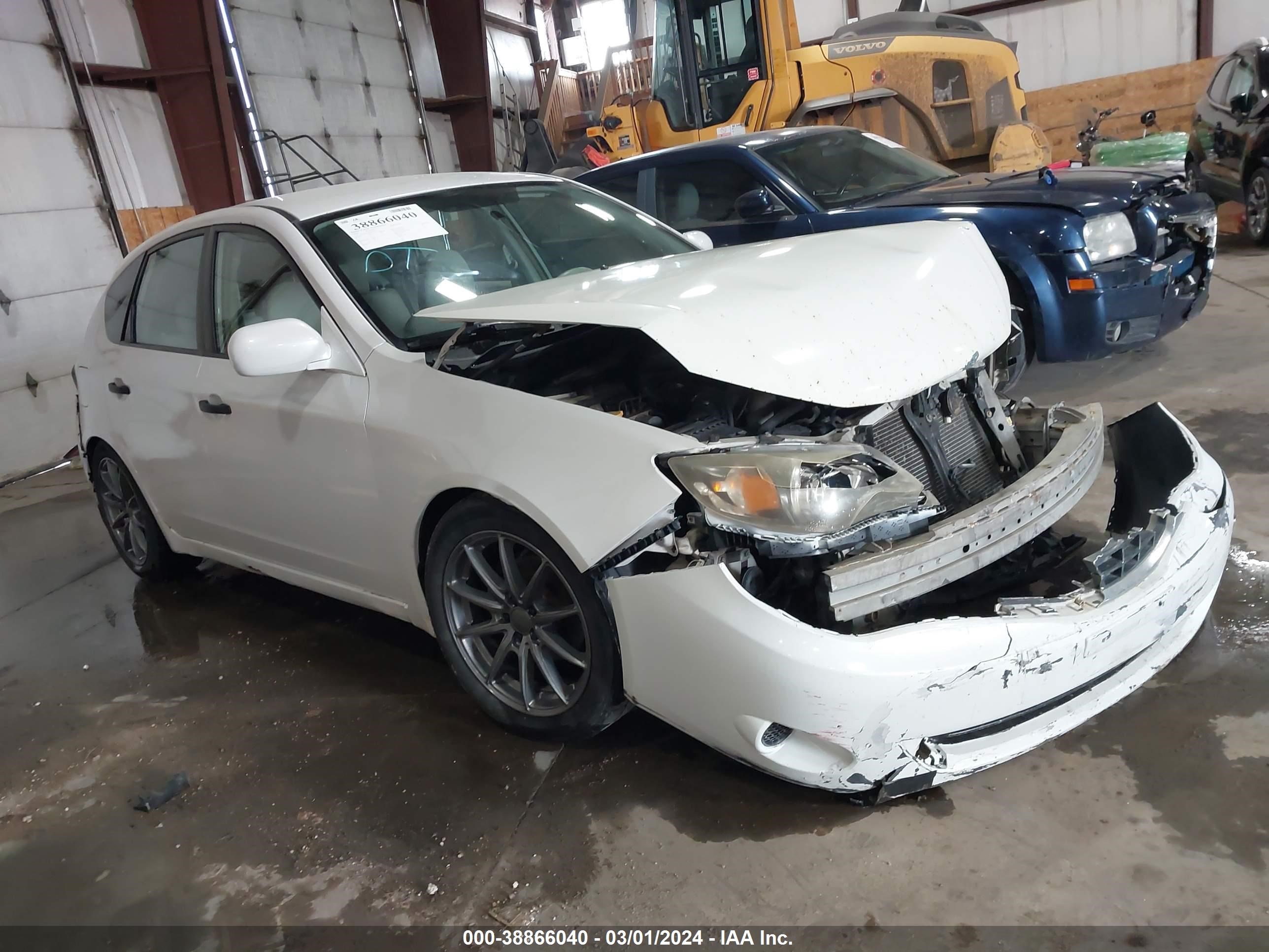 SUBARU IMPREZA 2008 jf1gh61688h838213