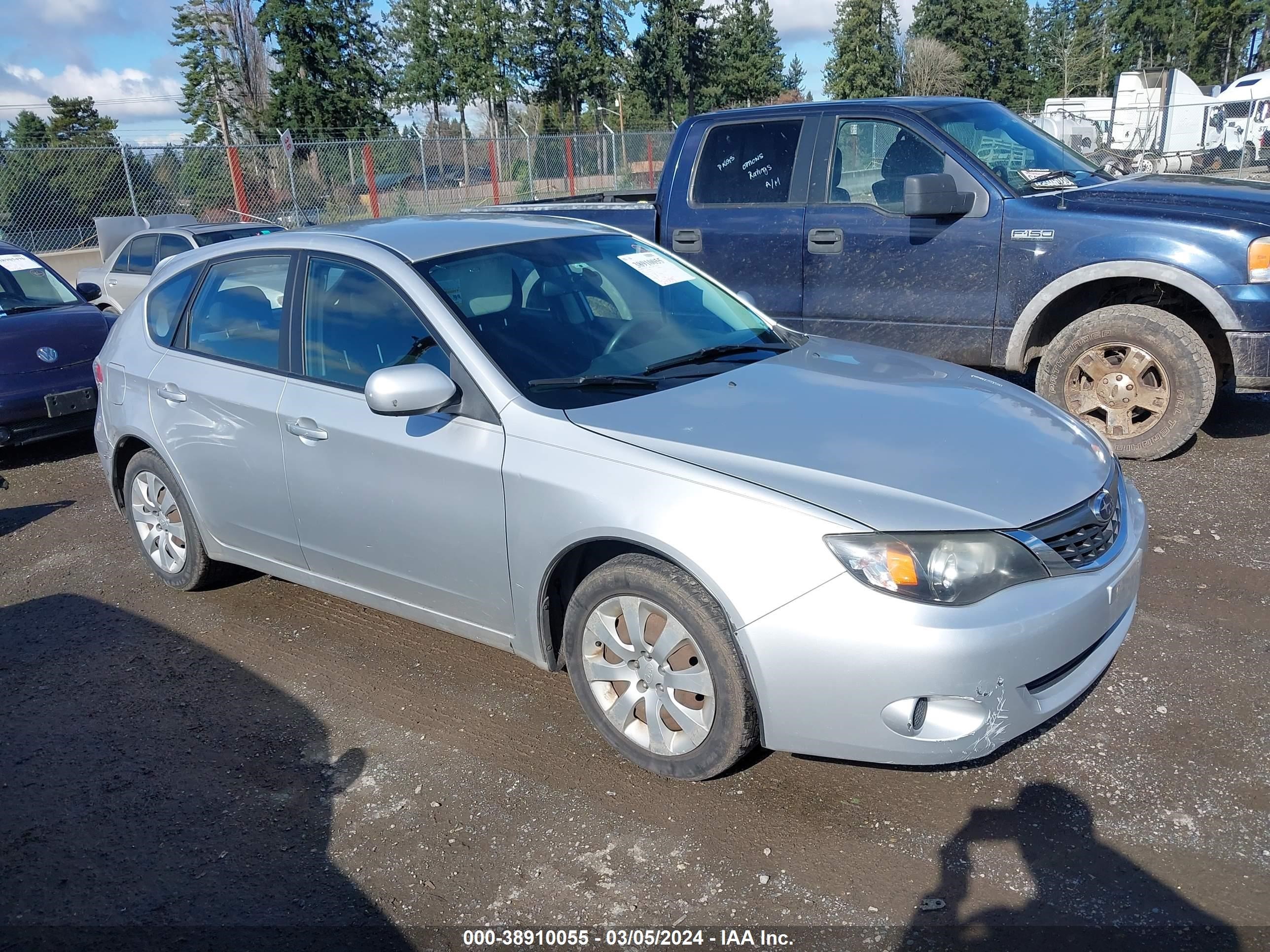 SUBARU IMPREZA 2009 jf1gh61689h806881