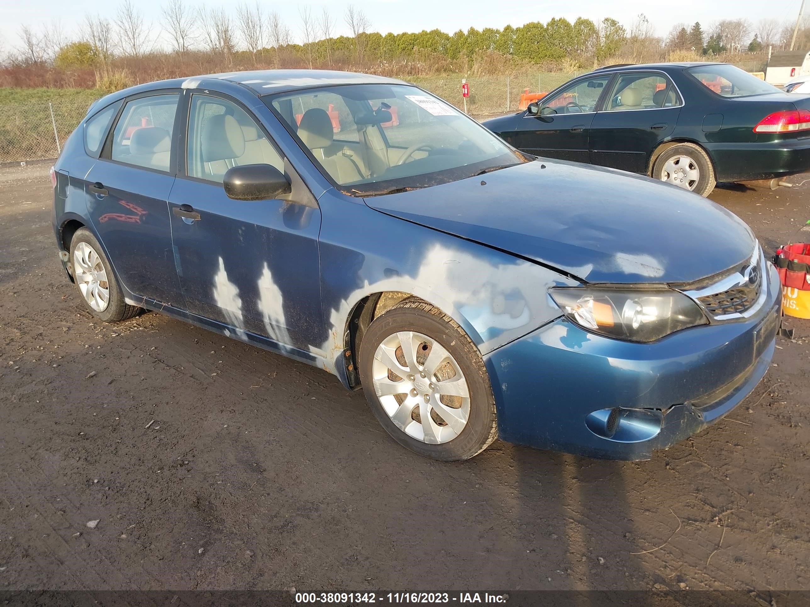 SUBARU IMPREZA 2008 jf1gh61698g830661