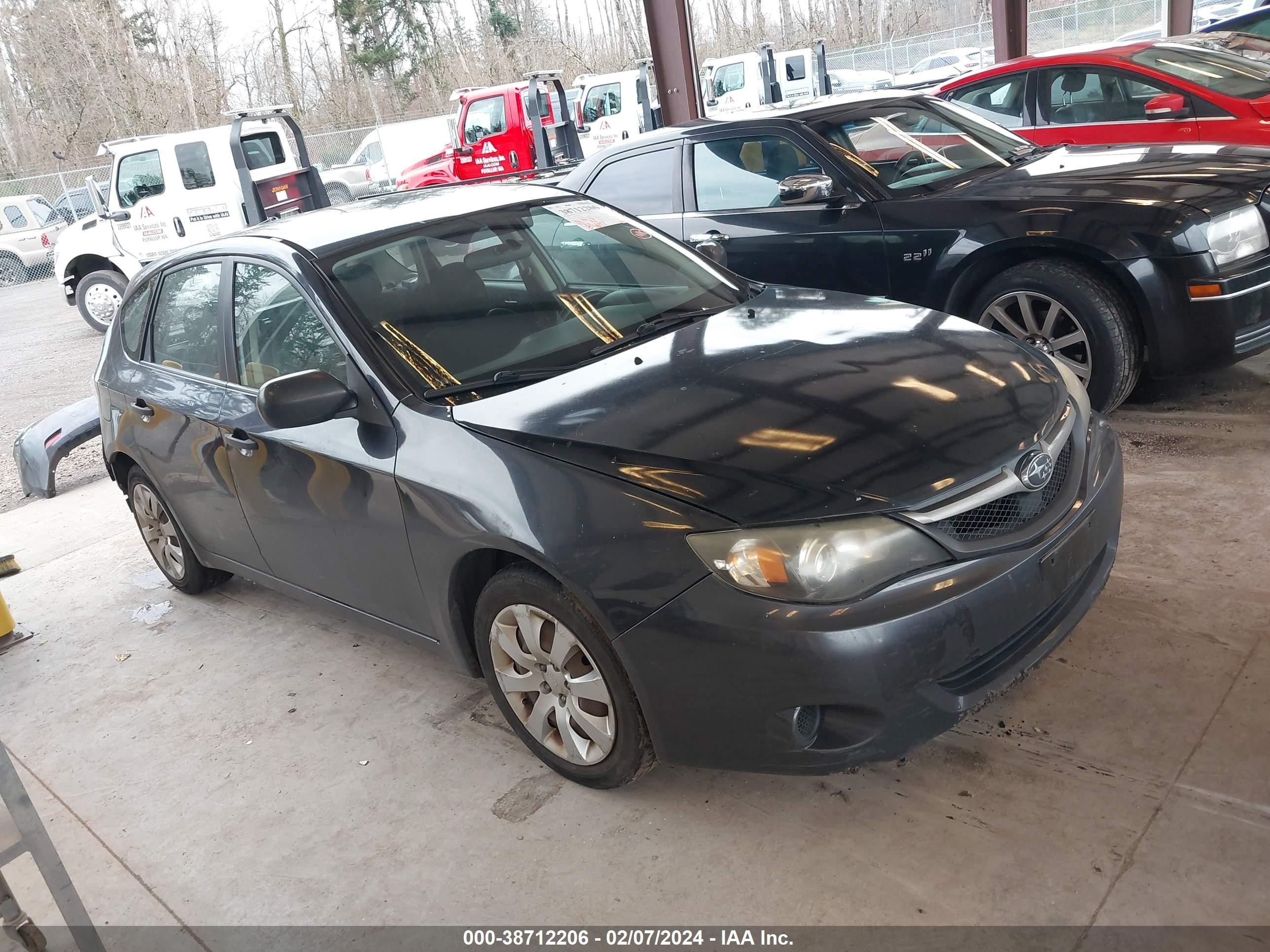 SUBARU IMPREZA 2008 jf1gh61698h801994