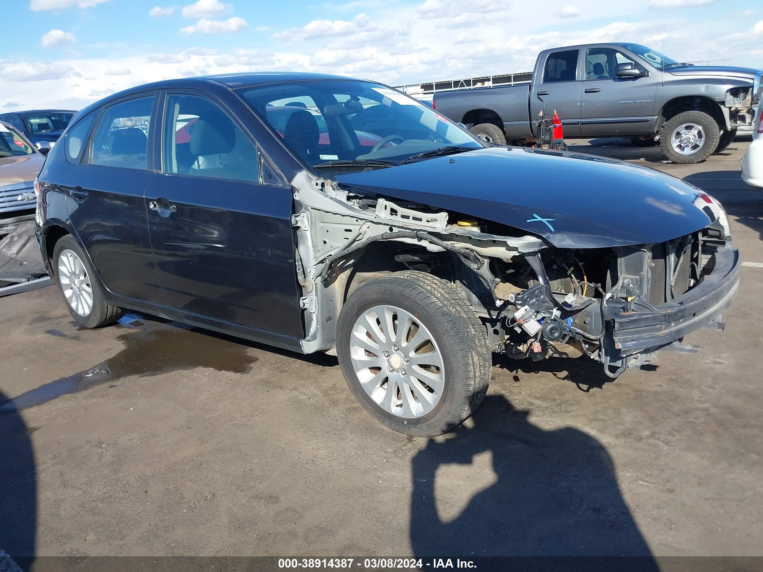 SUBARU IMPREZA 2008 jf1gh61698h813143