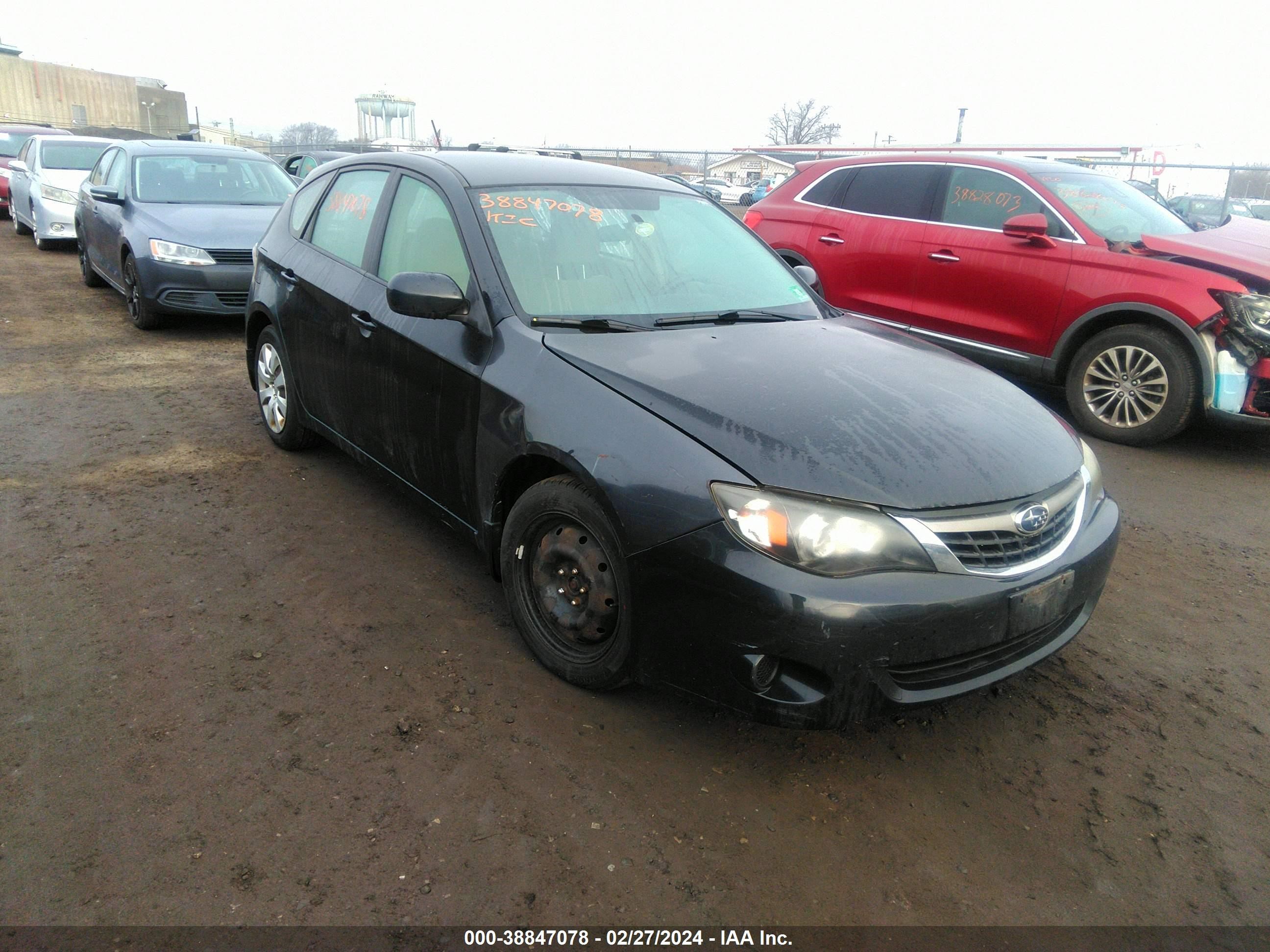 SUBARU IMPREZA 2009 jf1gh61699h817257