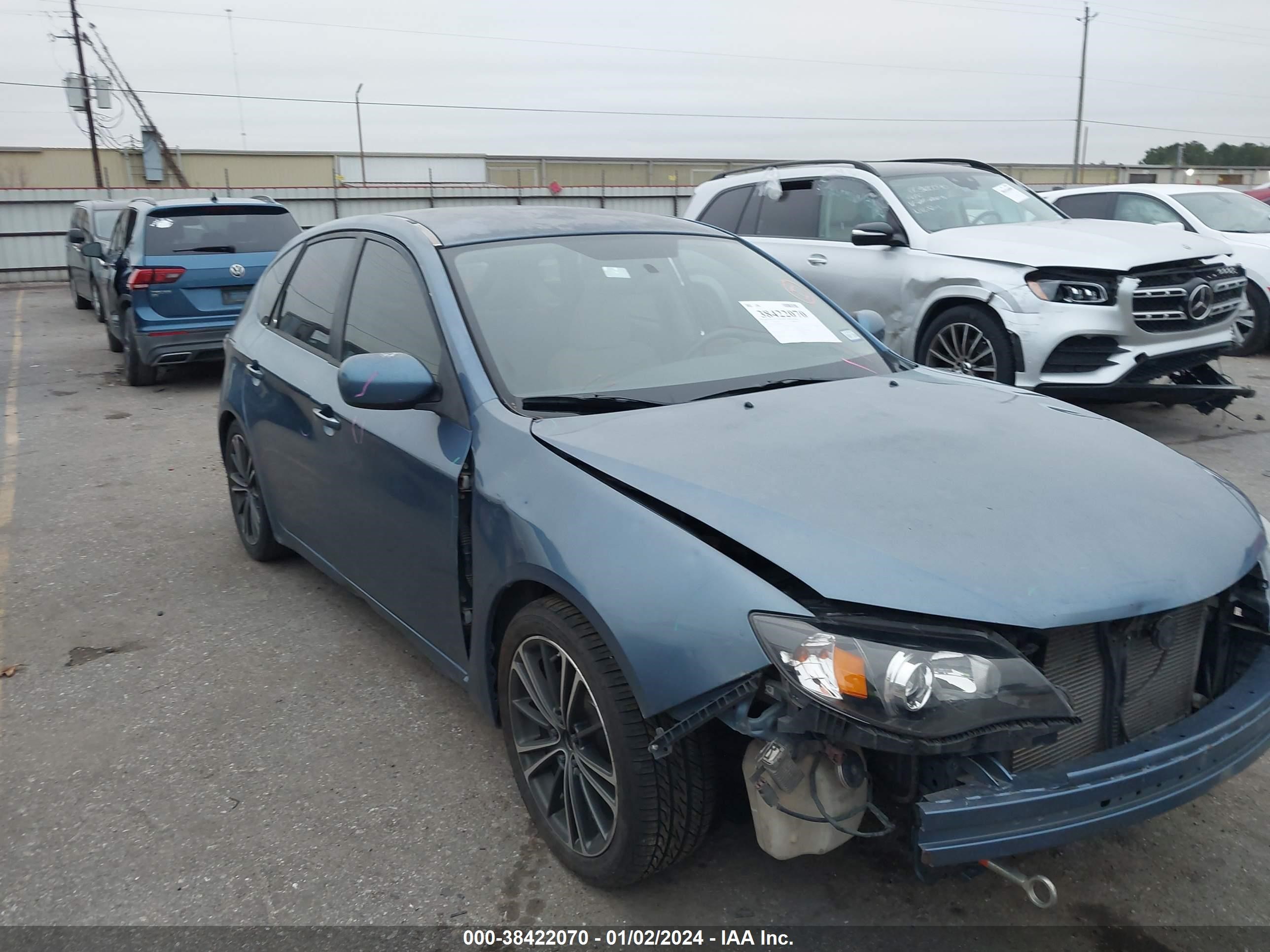 SUBARU IMPREZA 2008 jf1gh616x8h800904