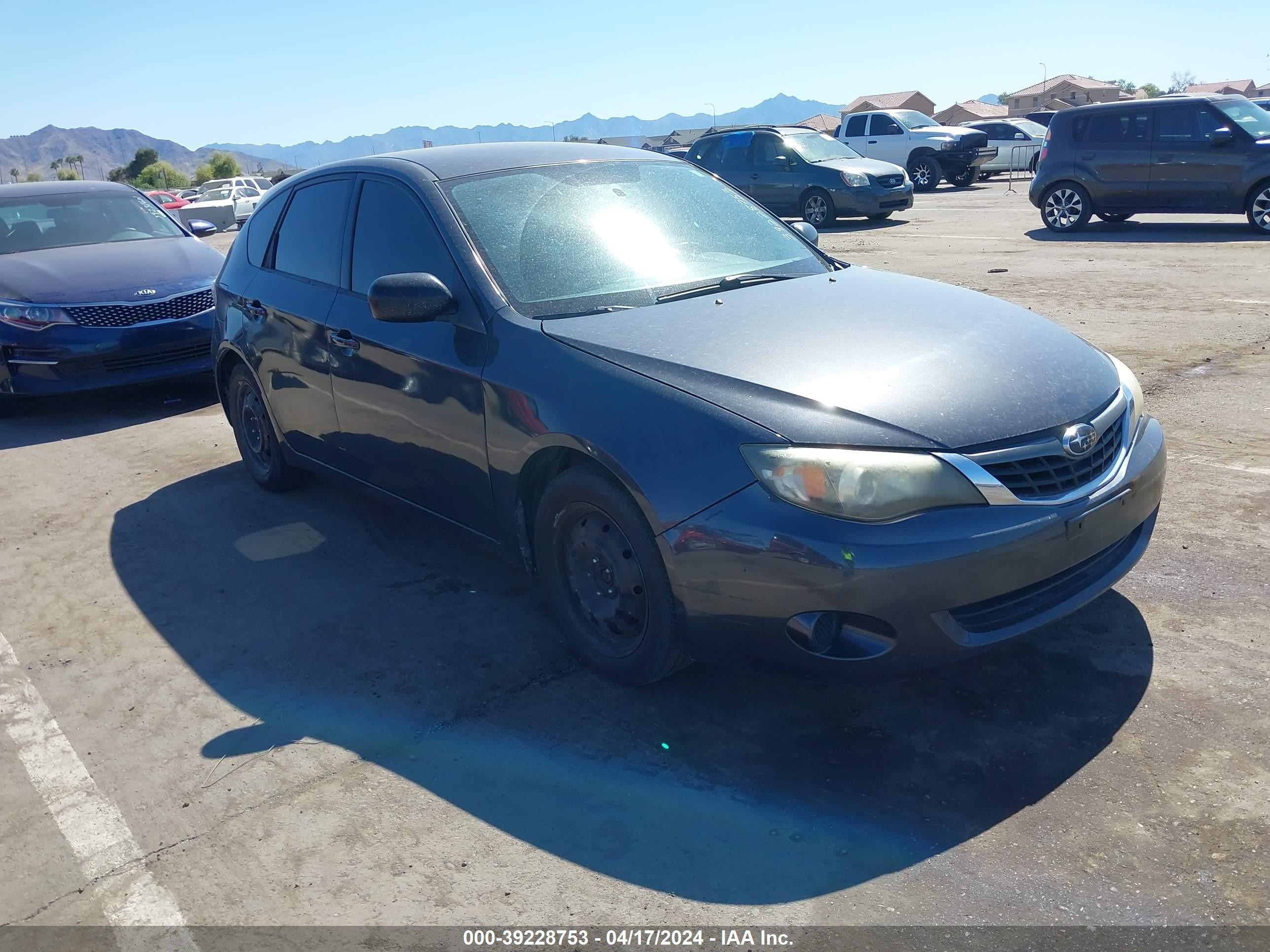 SUBARU IMPREZA 2008 jf1gh616x8h817380