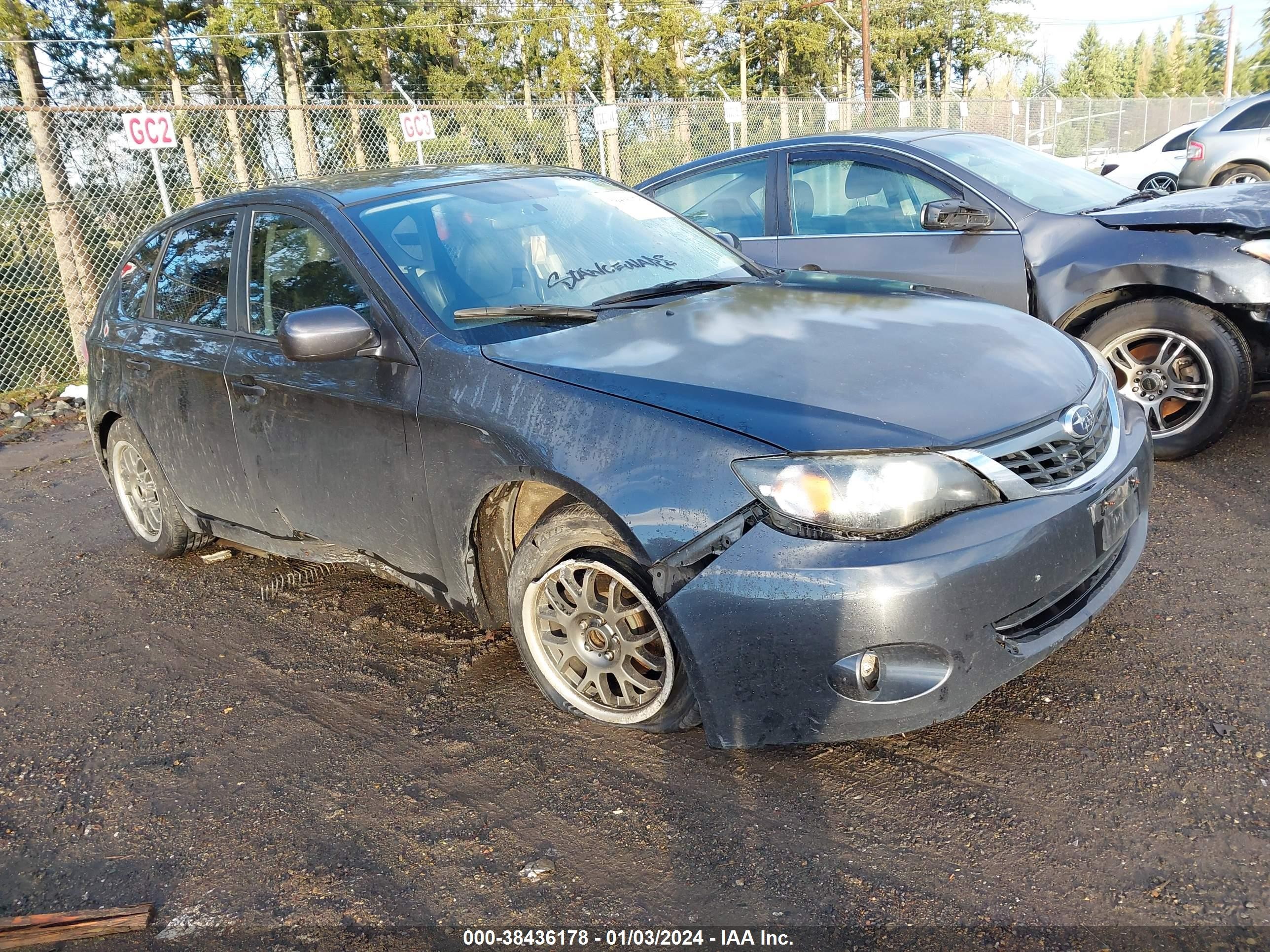 SUBARU IMPREZA 2008 jf1gh616x8h817850