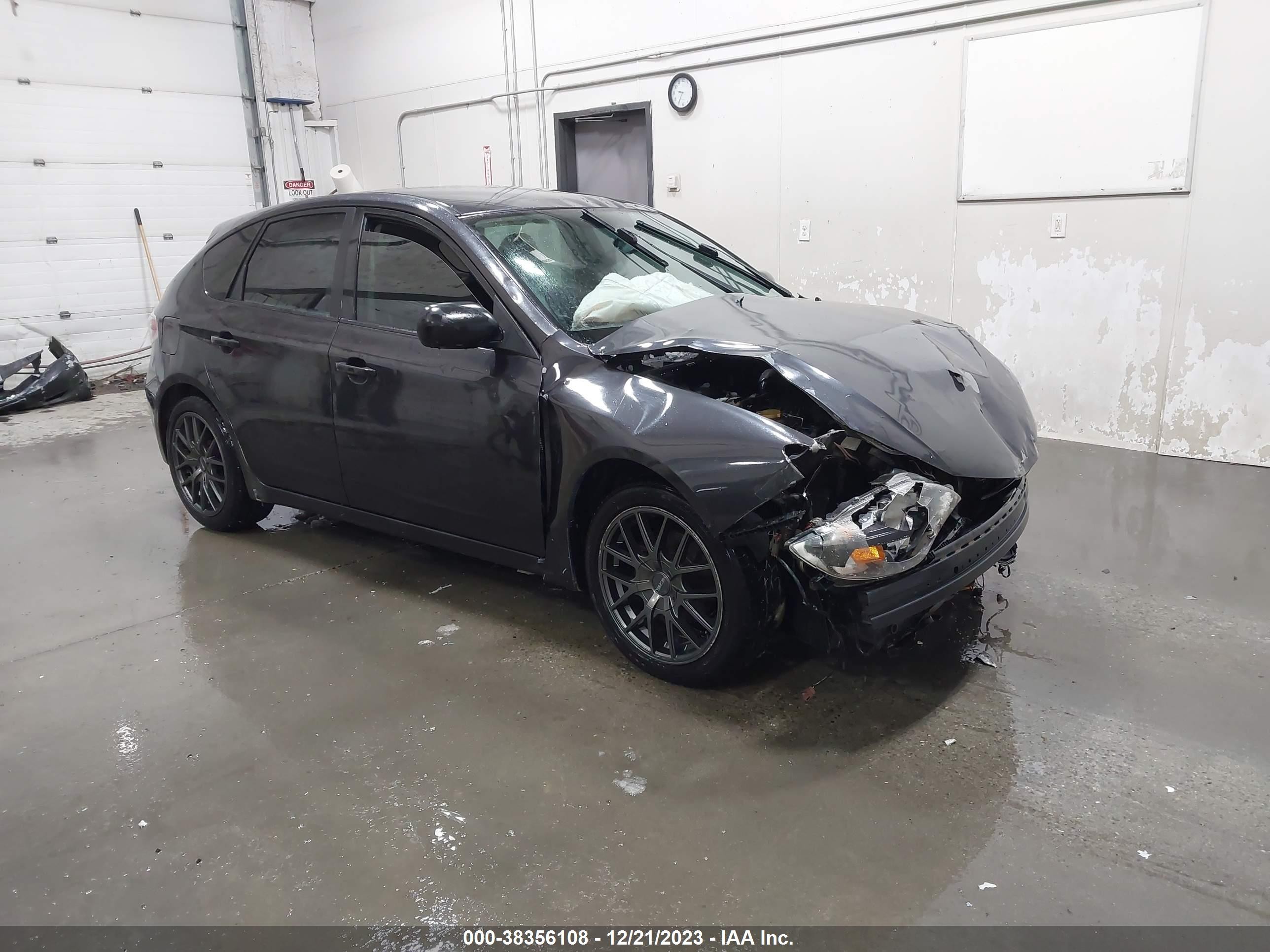 SUBARU IMPREZA 2008 jf1gh616x8h832848