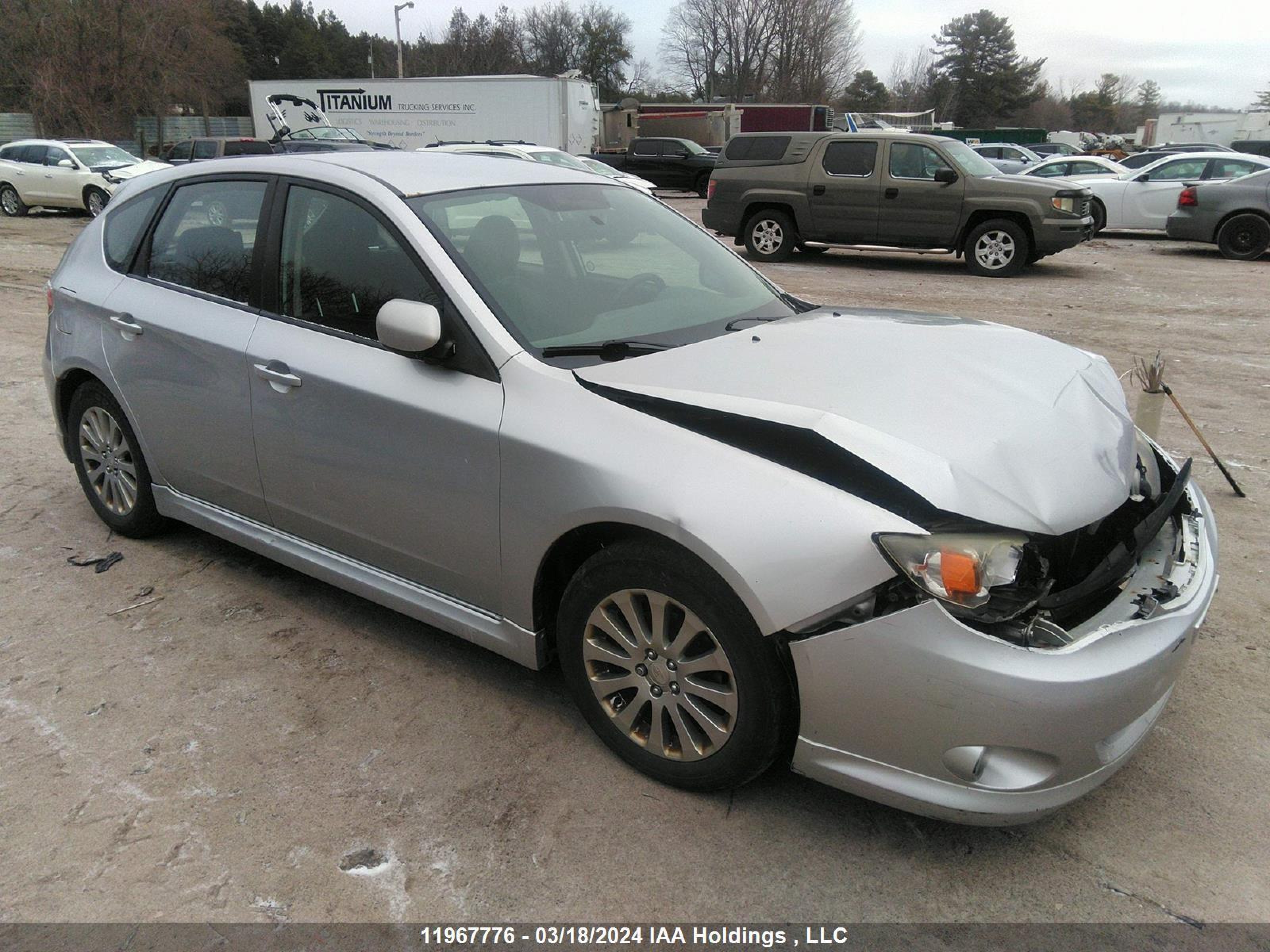 SUBARU IMPREZA 2008 jf1gh62618h824491