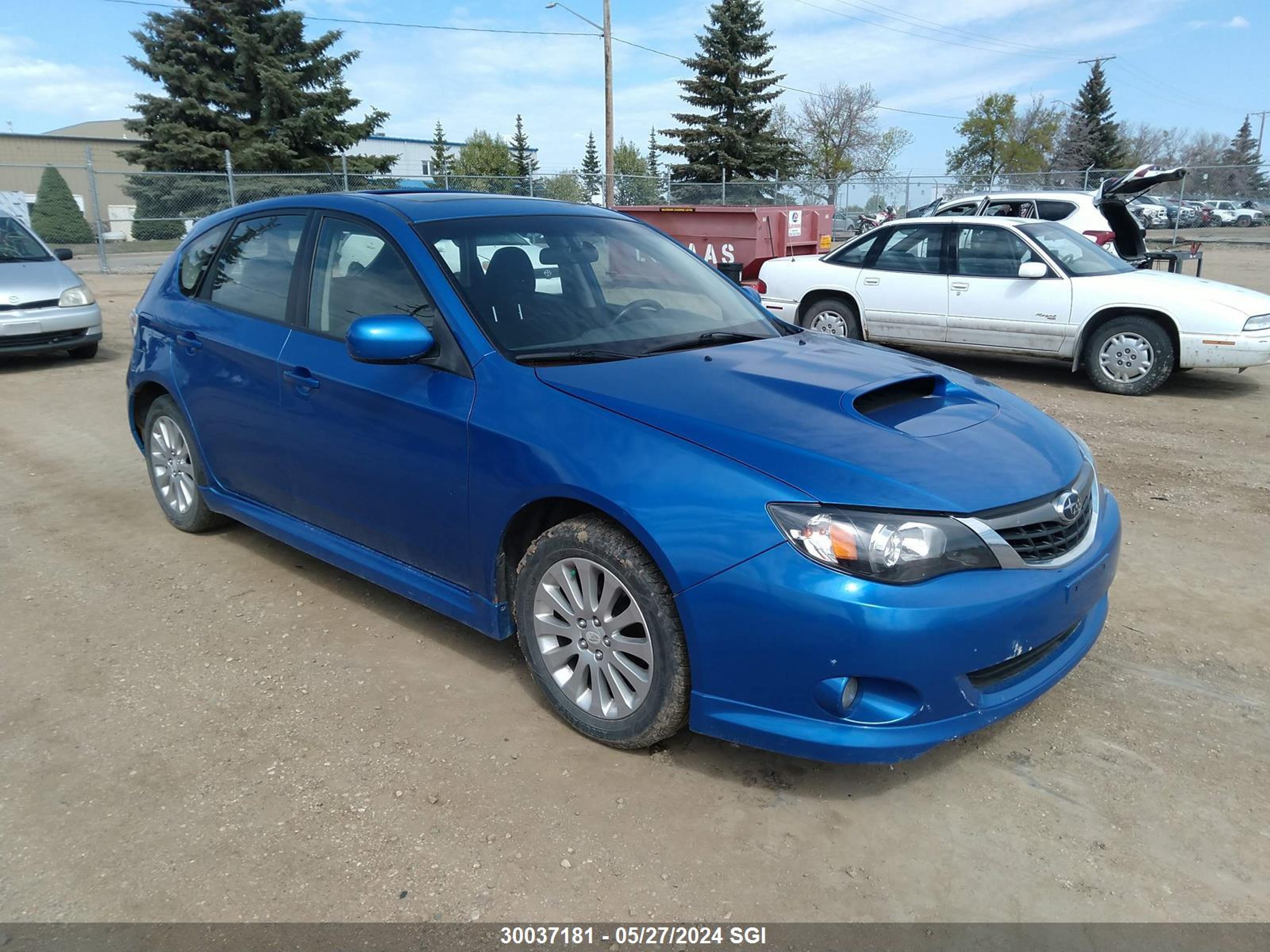 SUBARU IMPREZA 2009 jf1gh62649g813444