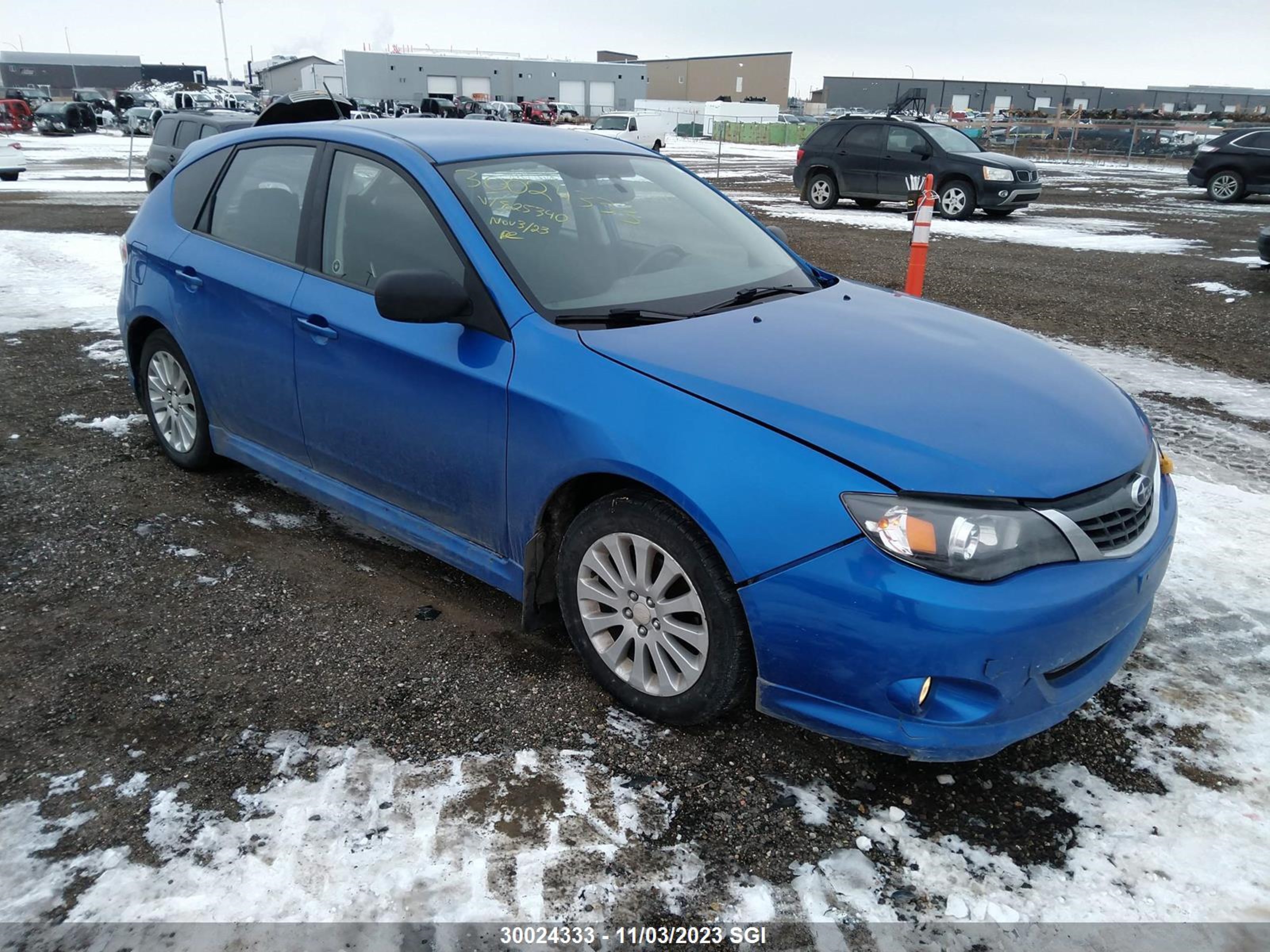 SUBARU IMPREZA 2008 jf1gh62678h825340