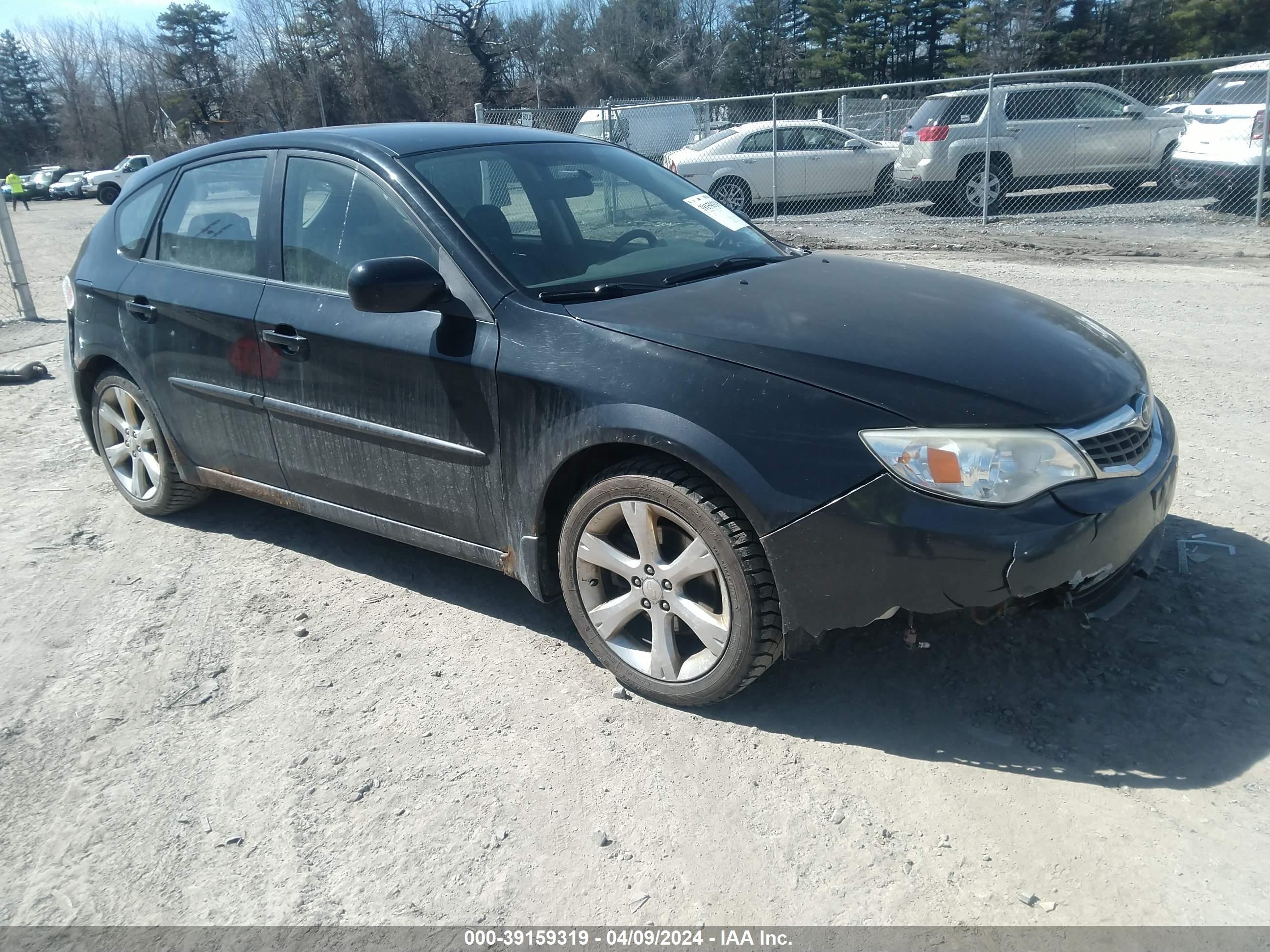 SUBARU IMPREZA 2008 jf1gh63618g833129